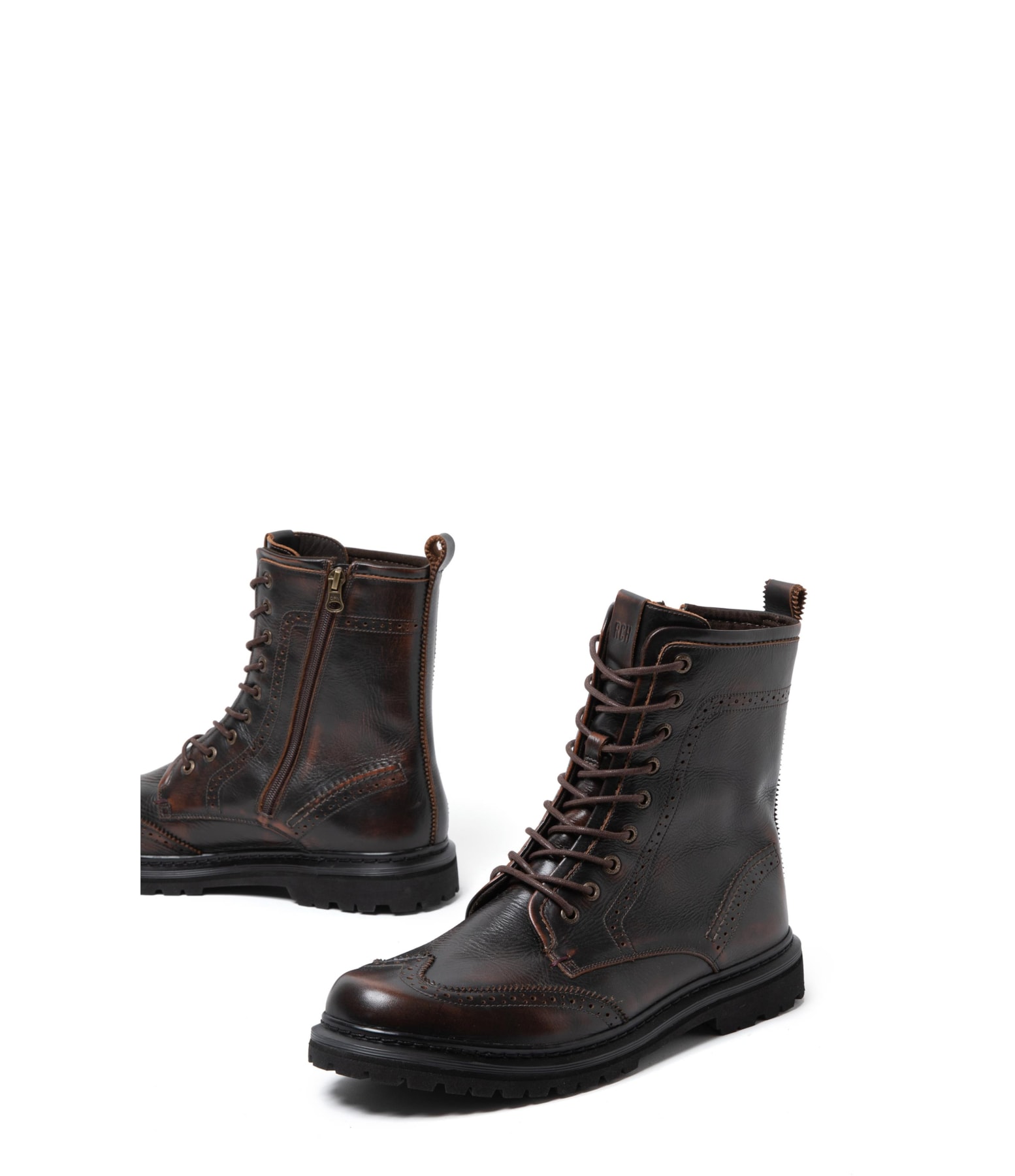 Coturno Brogue Herus Rch Cafe