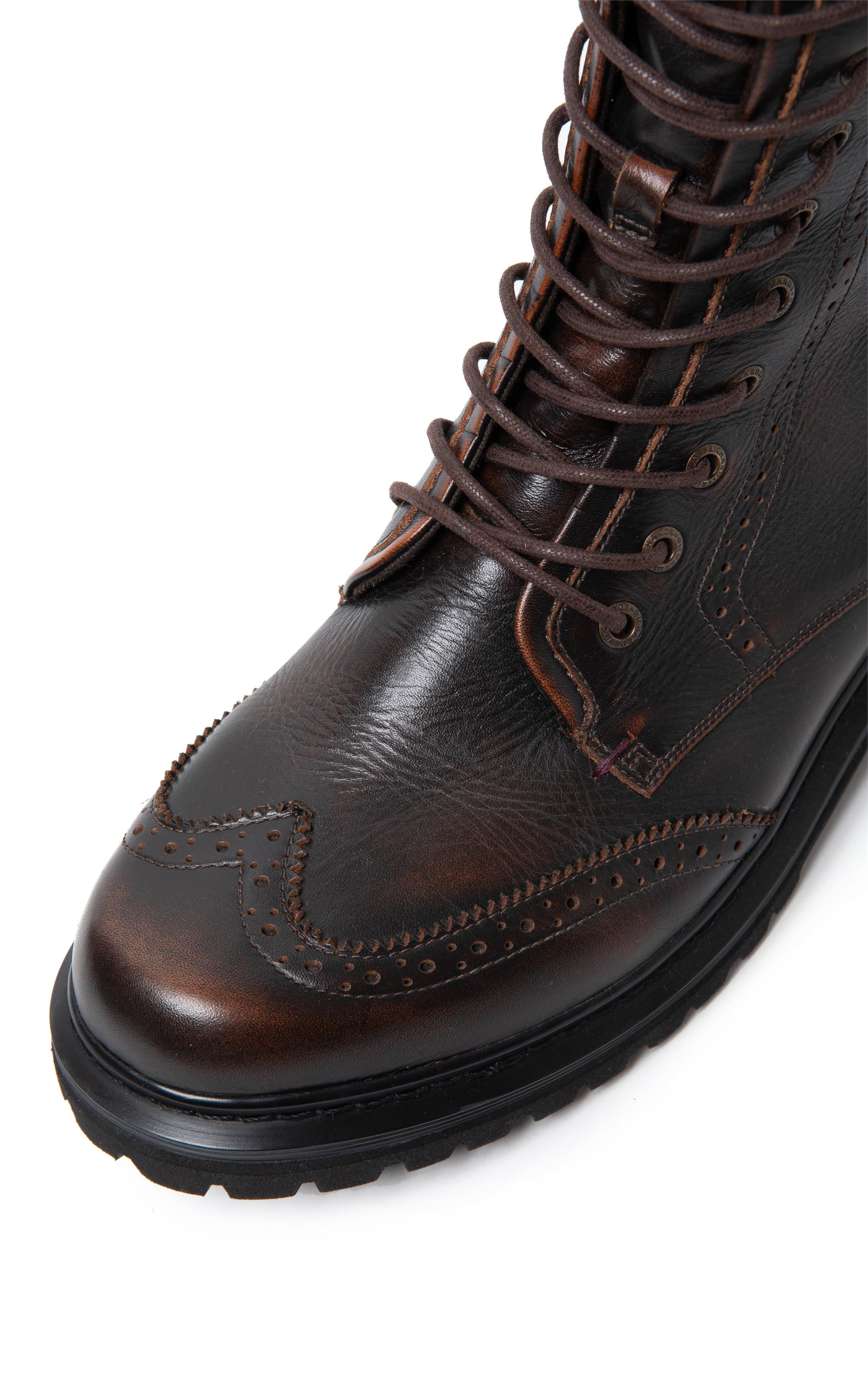 Coturno Brogue Herus Rch Cafe