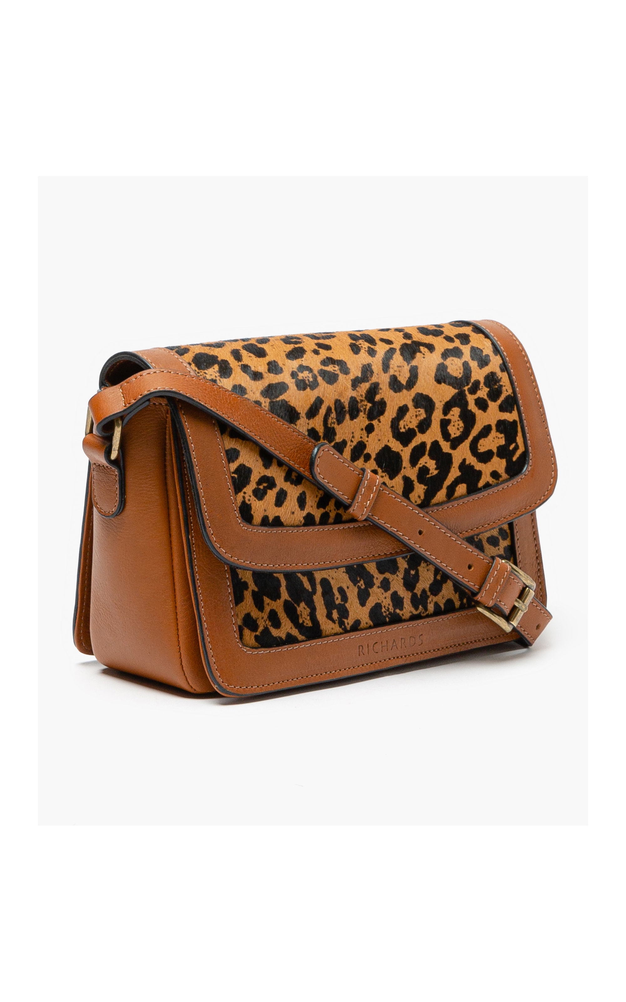 Crossbody Animal Print Caramelo