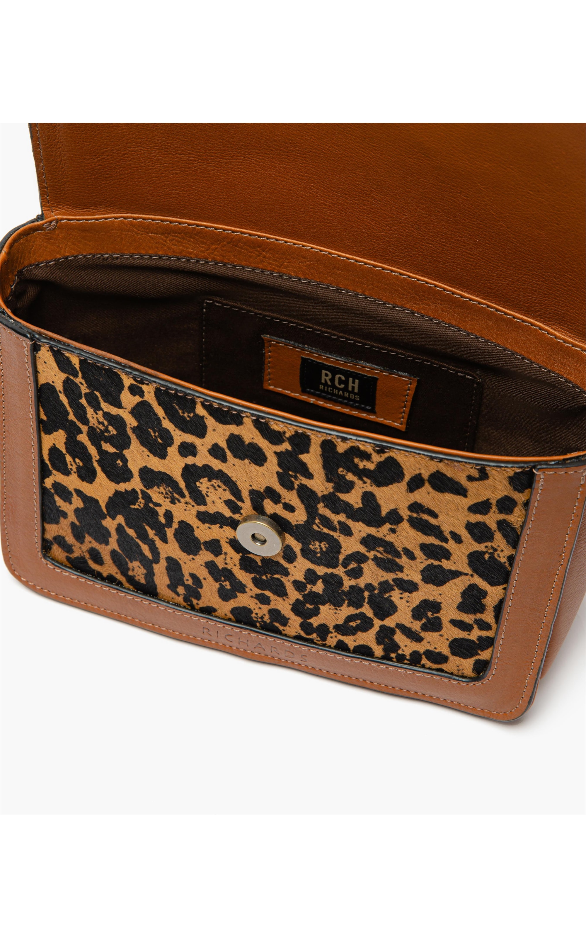 Crossbody Animal Print Caramelo