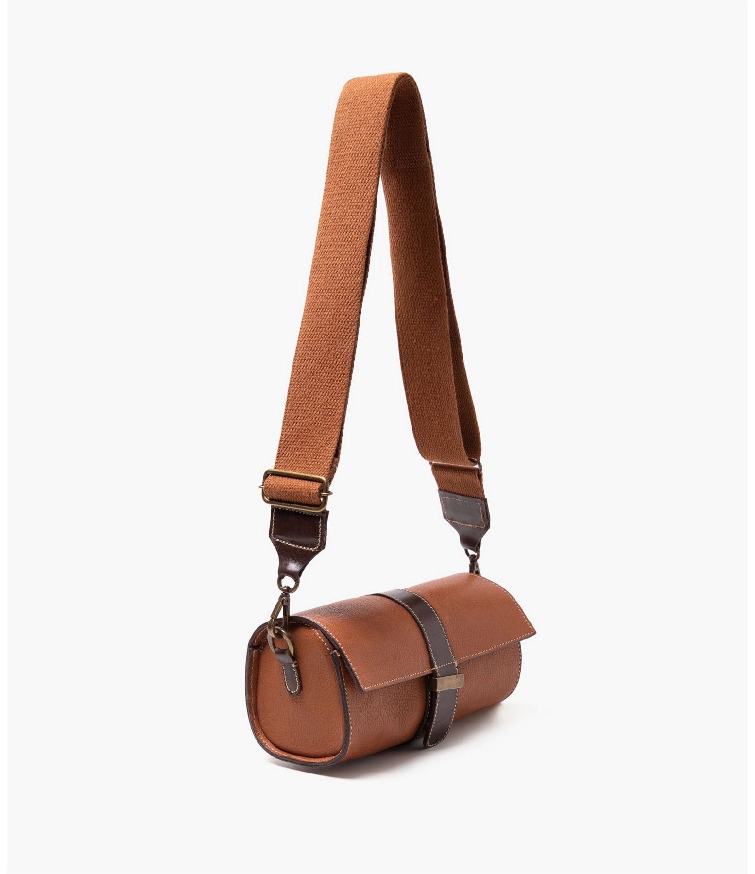 Crossbody Barrel Richards Caramelo