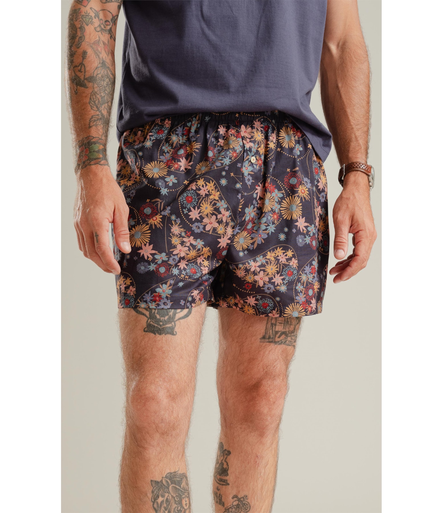 Cueca Boxer Freedom Dark Navy