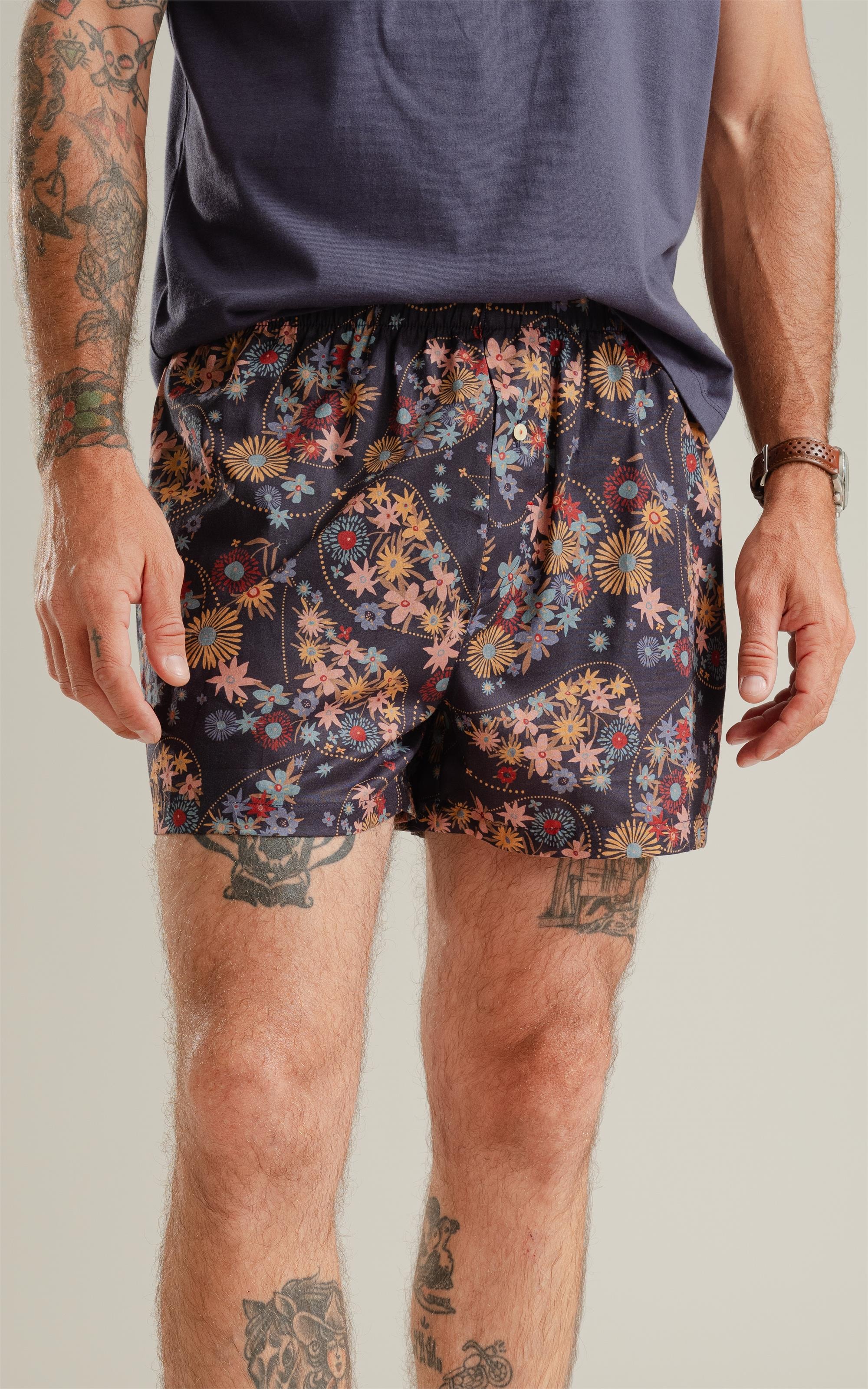 Cueca Boxer Freedom Dark Navy