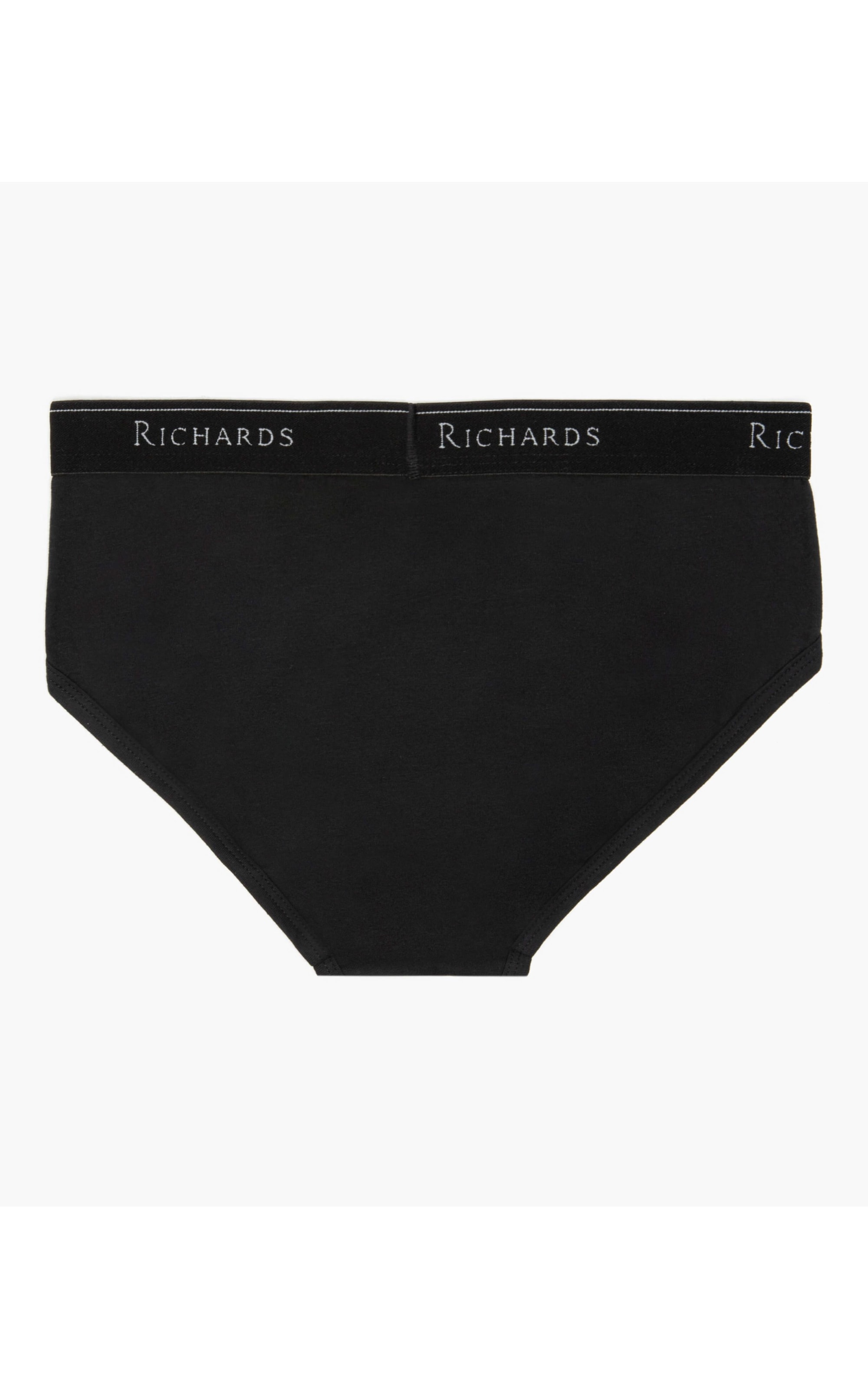 Cueca Slip Com Cos de Elastico New Preto