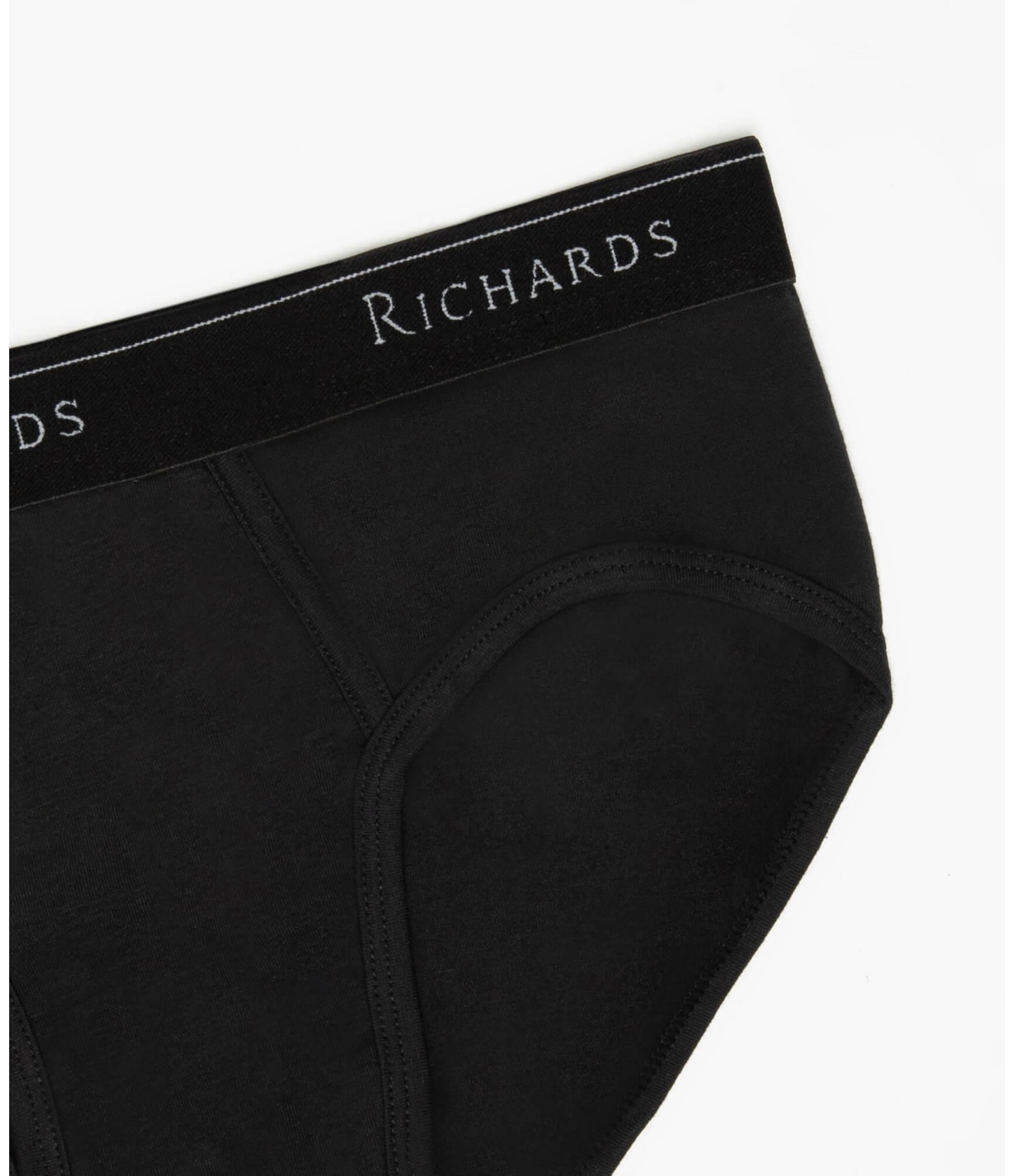 Cueca Slip Com Cos de Elastico New Preto