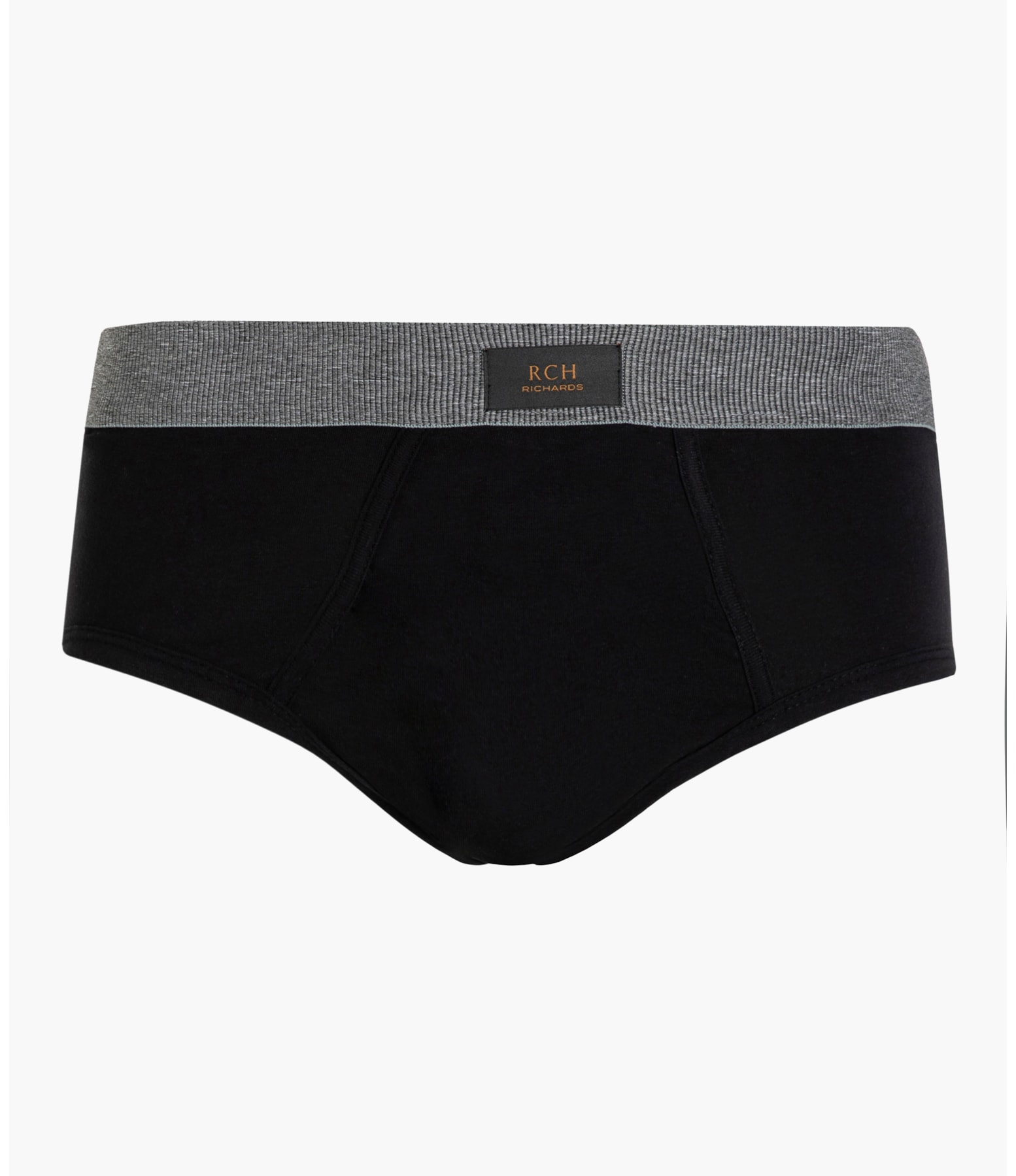 Cueca Slip Cotton Basic Preto