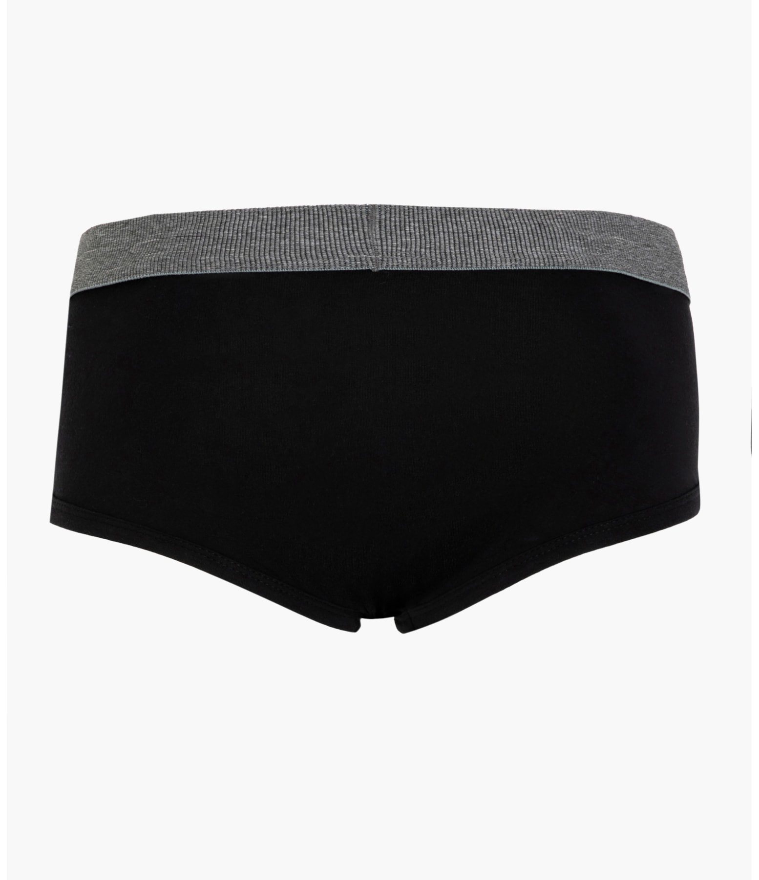 Cueca Slip Cotton Basic Preto