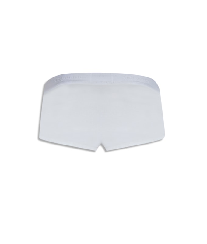 Cueca Slip Cotton Branco