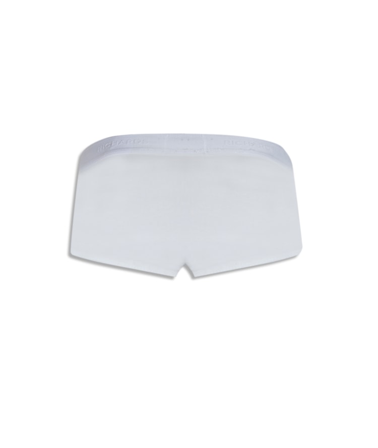 Cueca Slip Cotton Branco