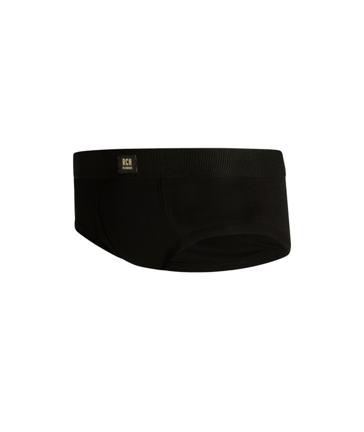 Cueca Slip Cotton Preto