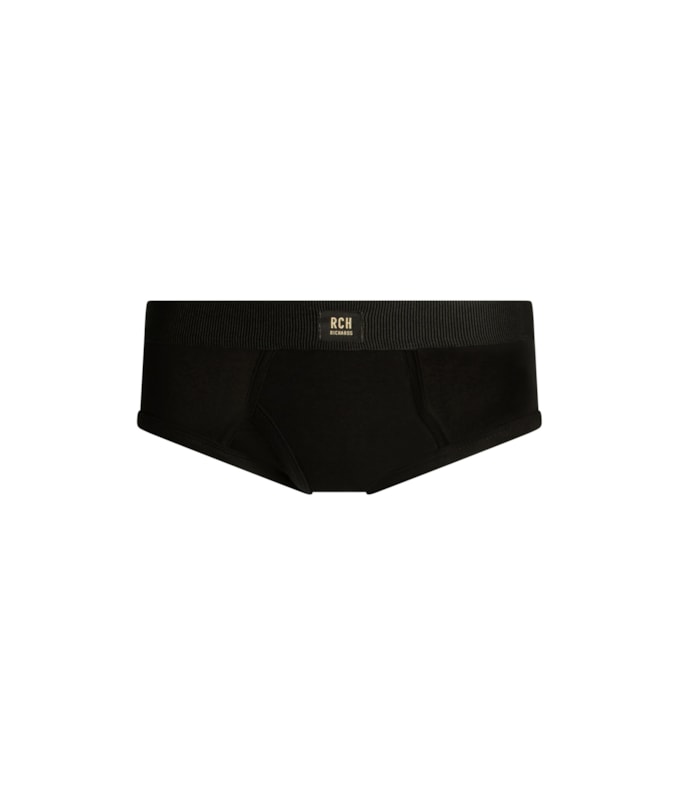 Cueca Slip Cotton Preto