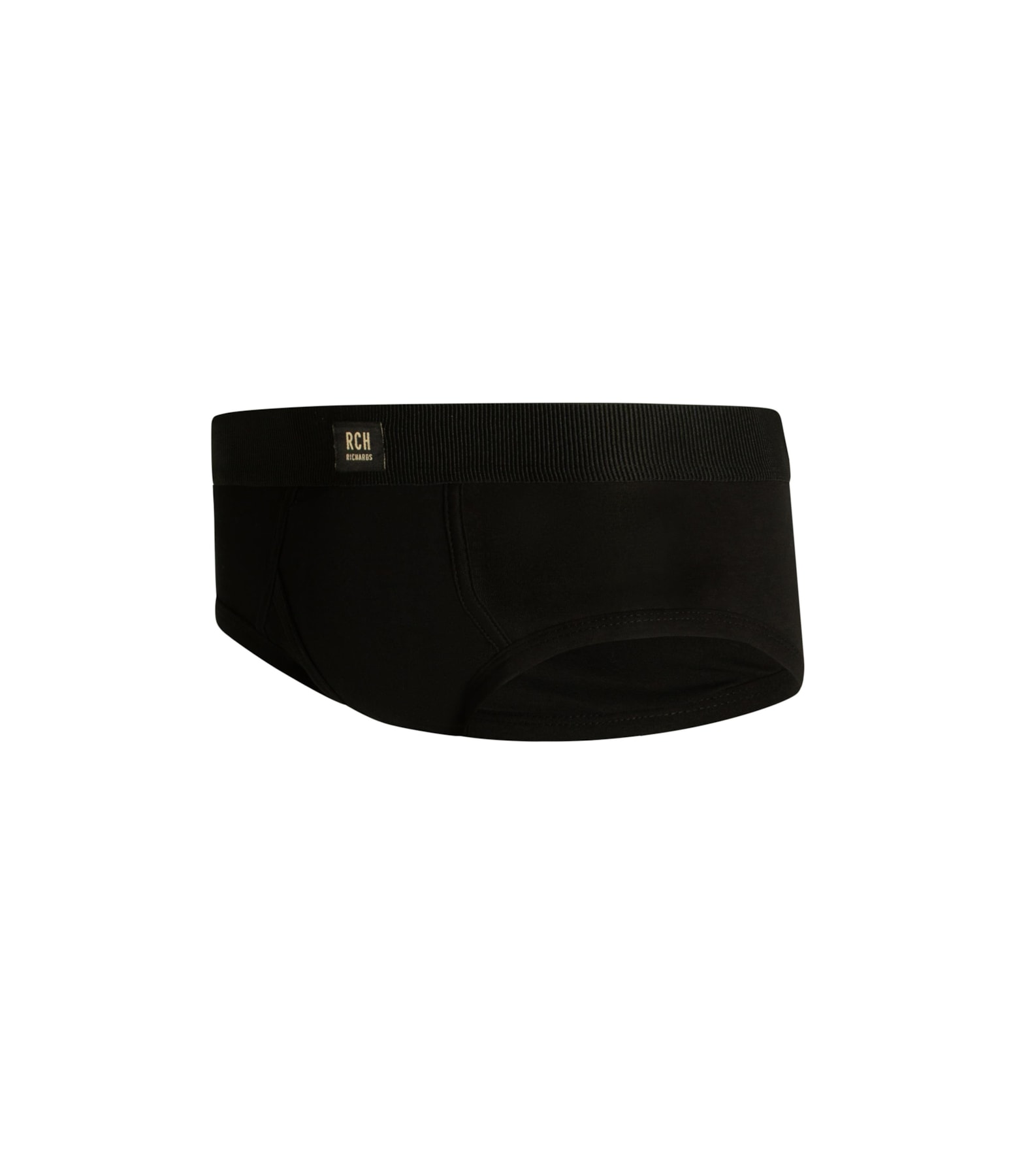 Cueca Slip Cotton Preto