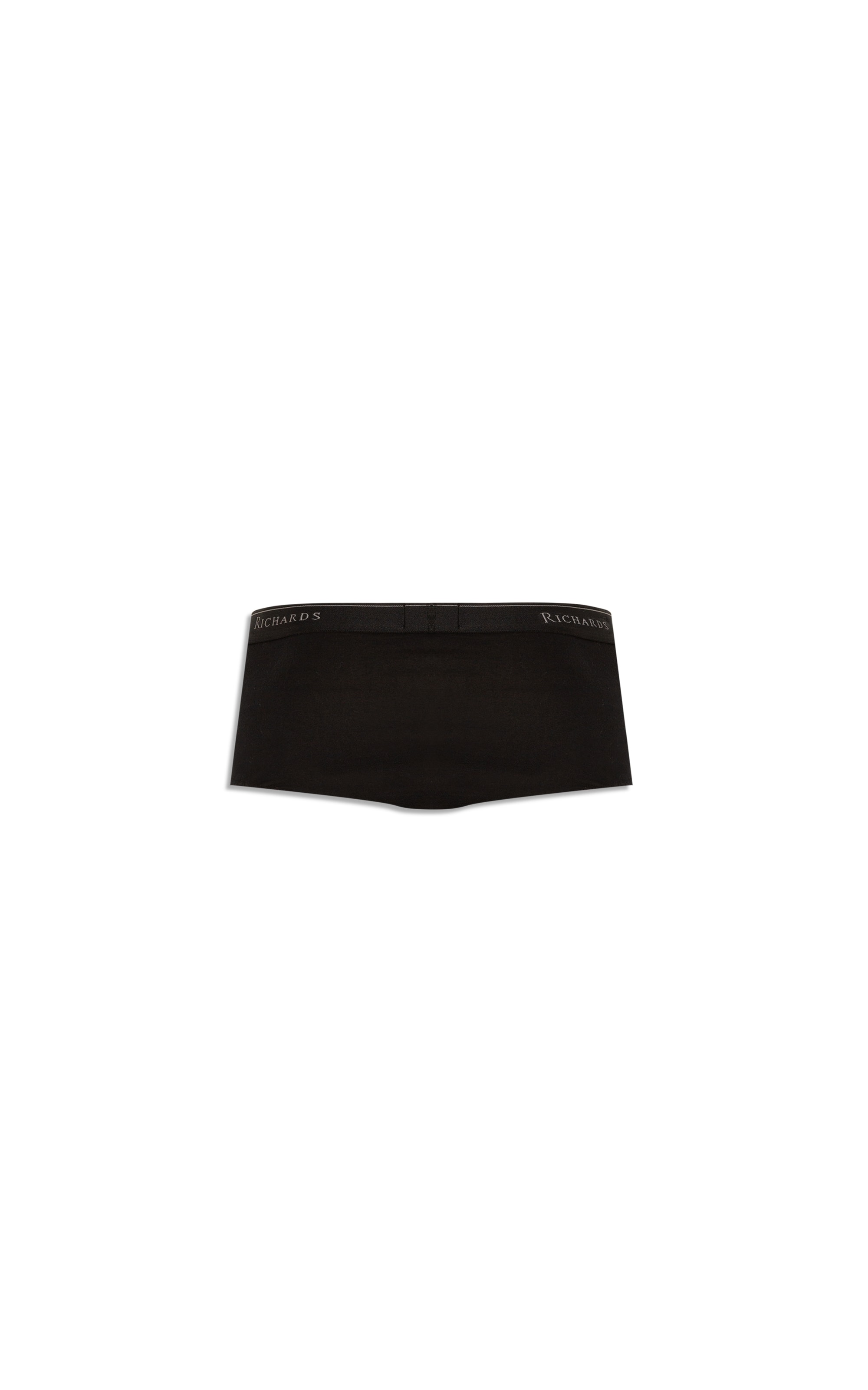 Cueca Slip Cotton Preto