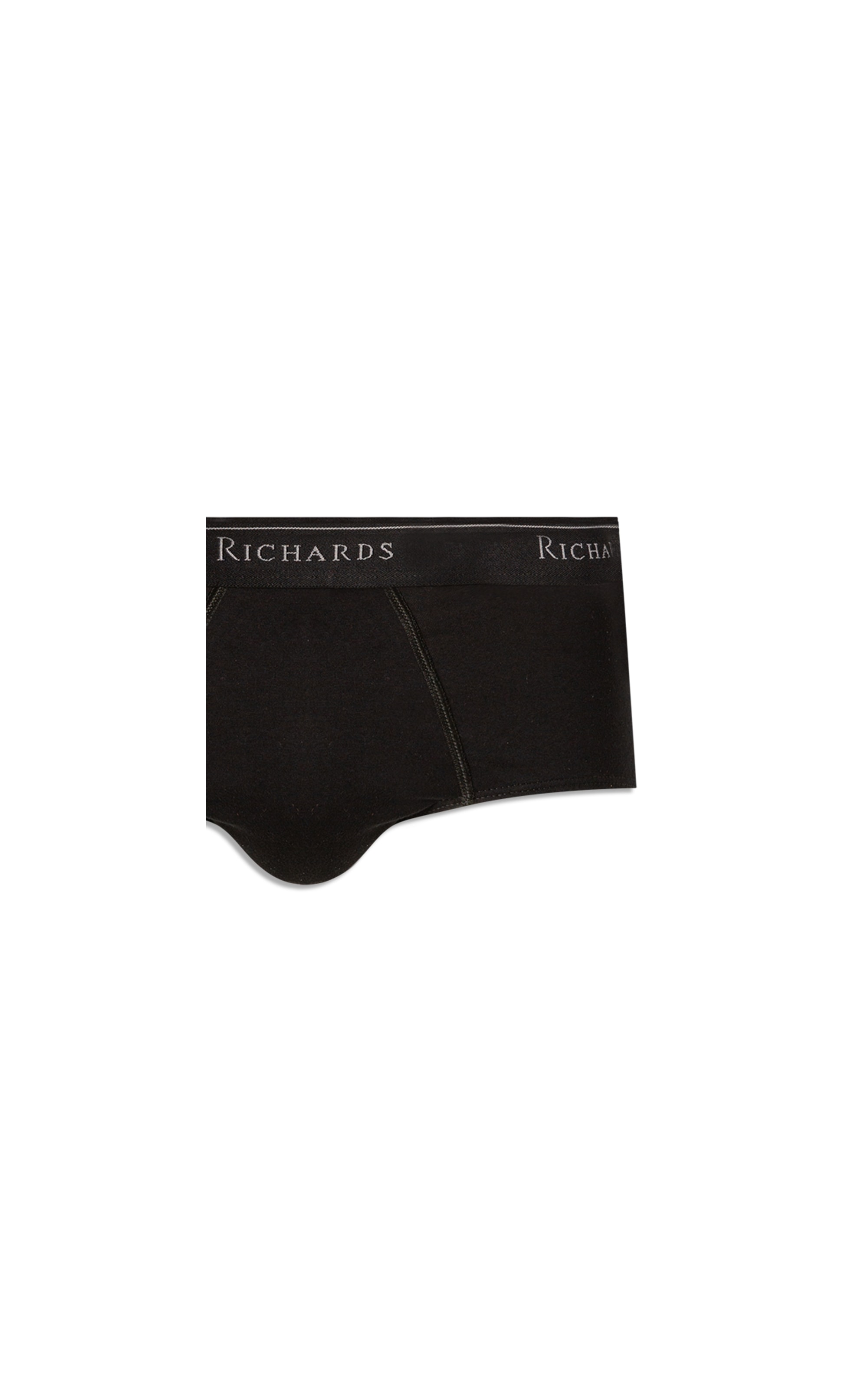 Cueca Slip Cotton Preto