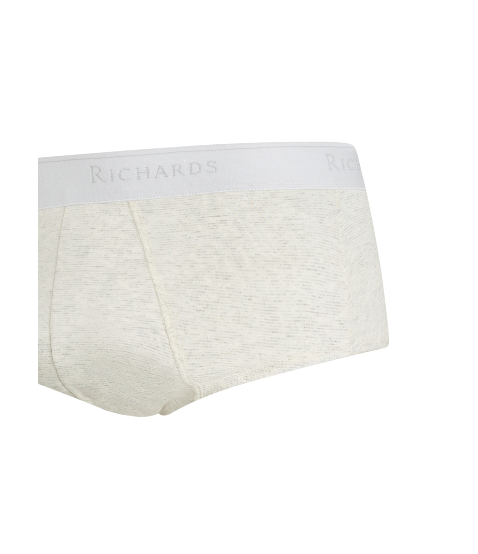 Cueca Slip Listrada Mescla Cinza Mescla