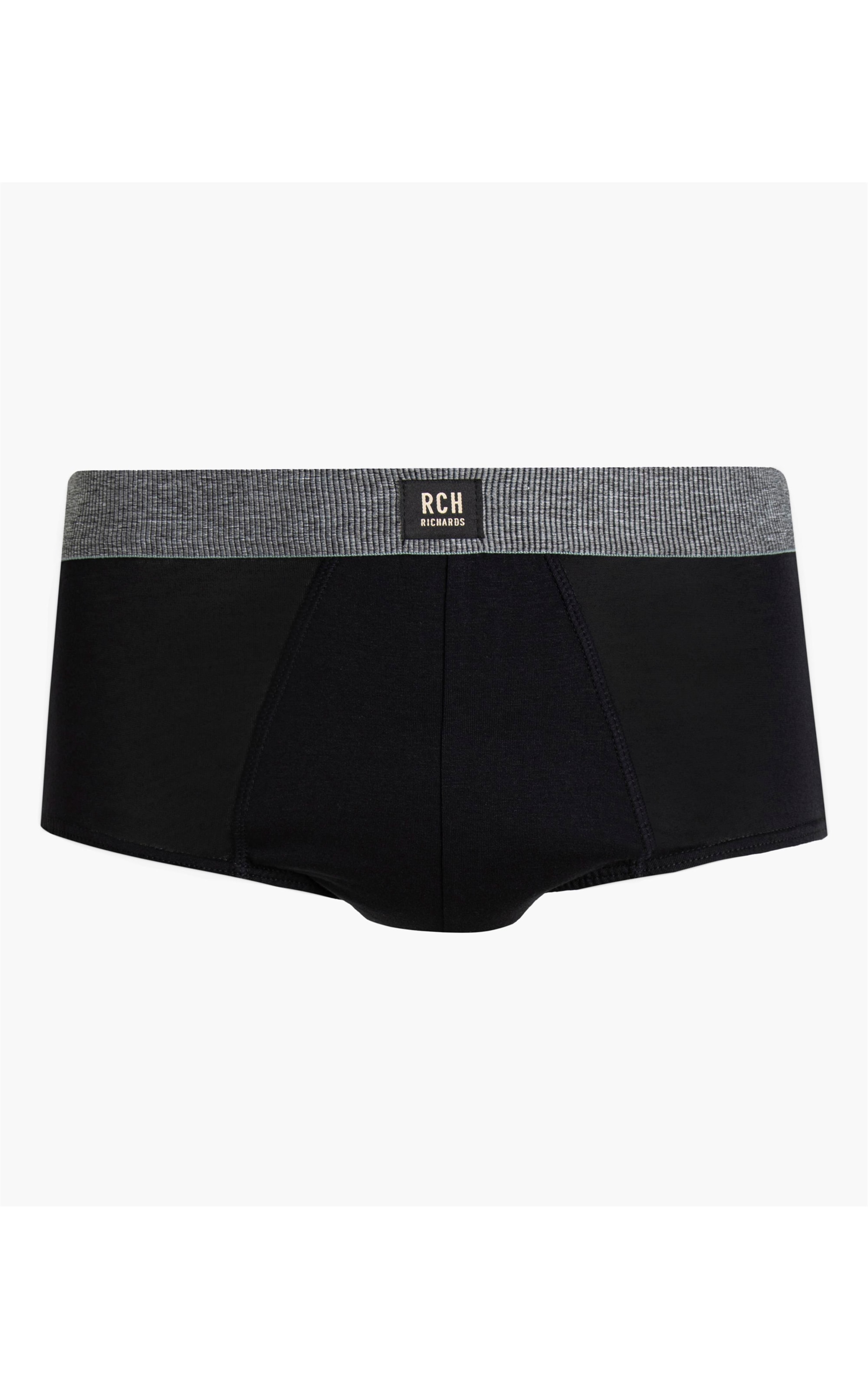 Cueca Slip Modal Lisa Preto