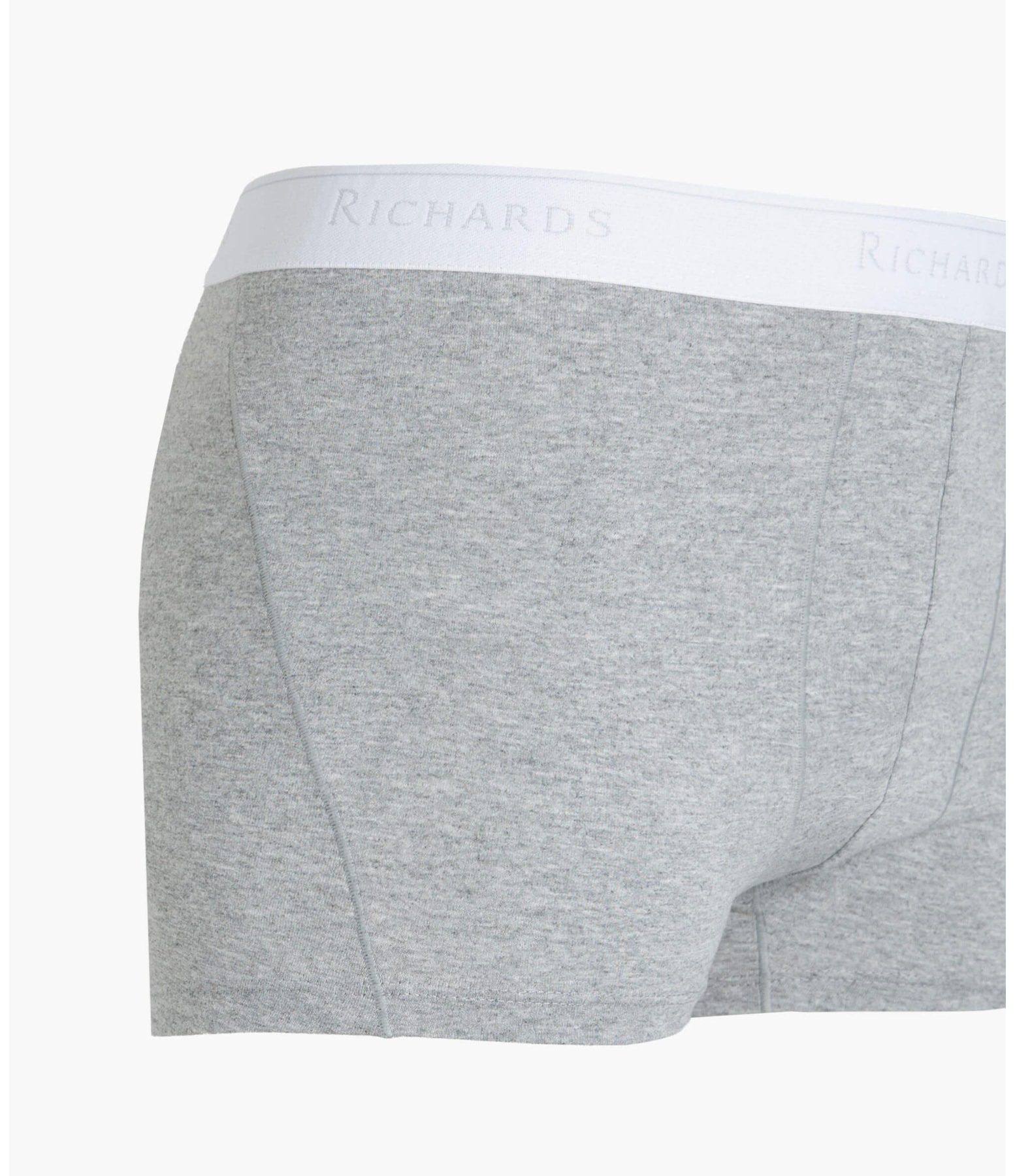 Cueca Trunk Com Cos de Elastico New Cinza Mescla