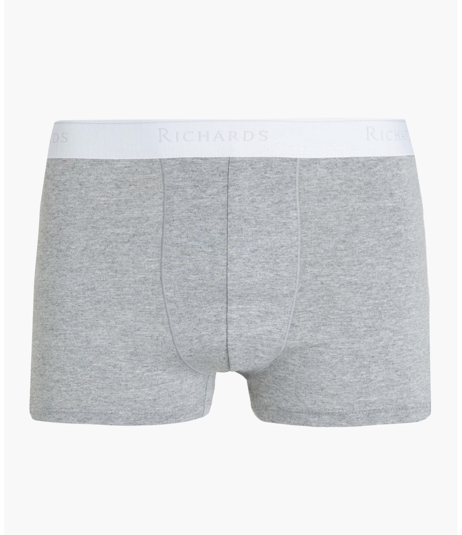 Cueca Trunk Com Cos de Elastico New Cinza Mescla