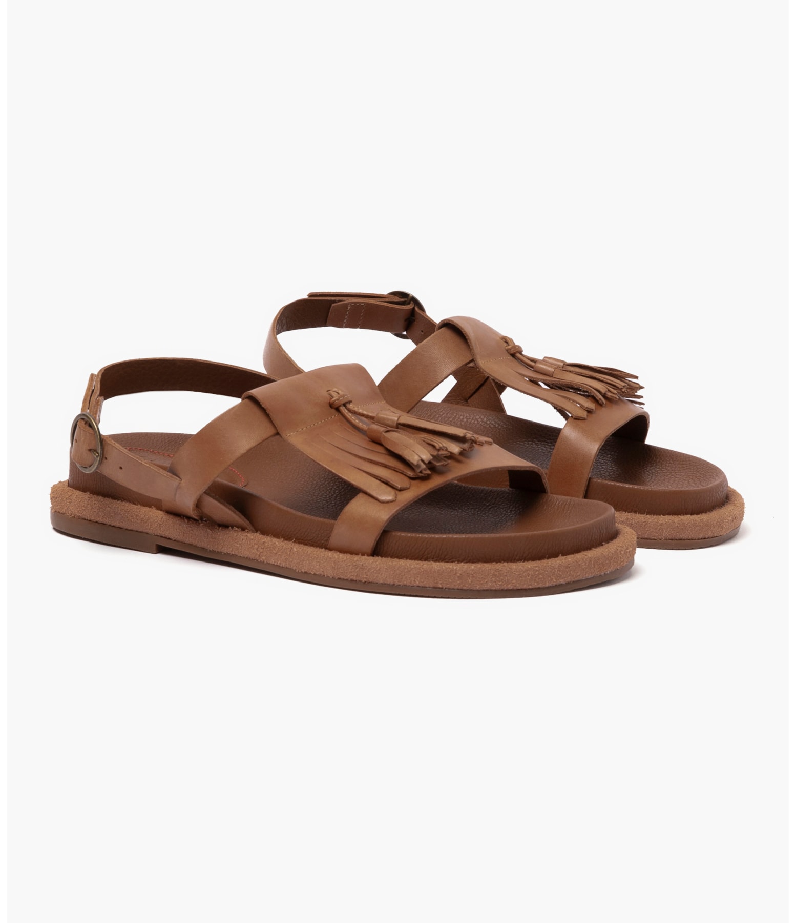Flat Fringe Camel