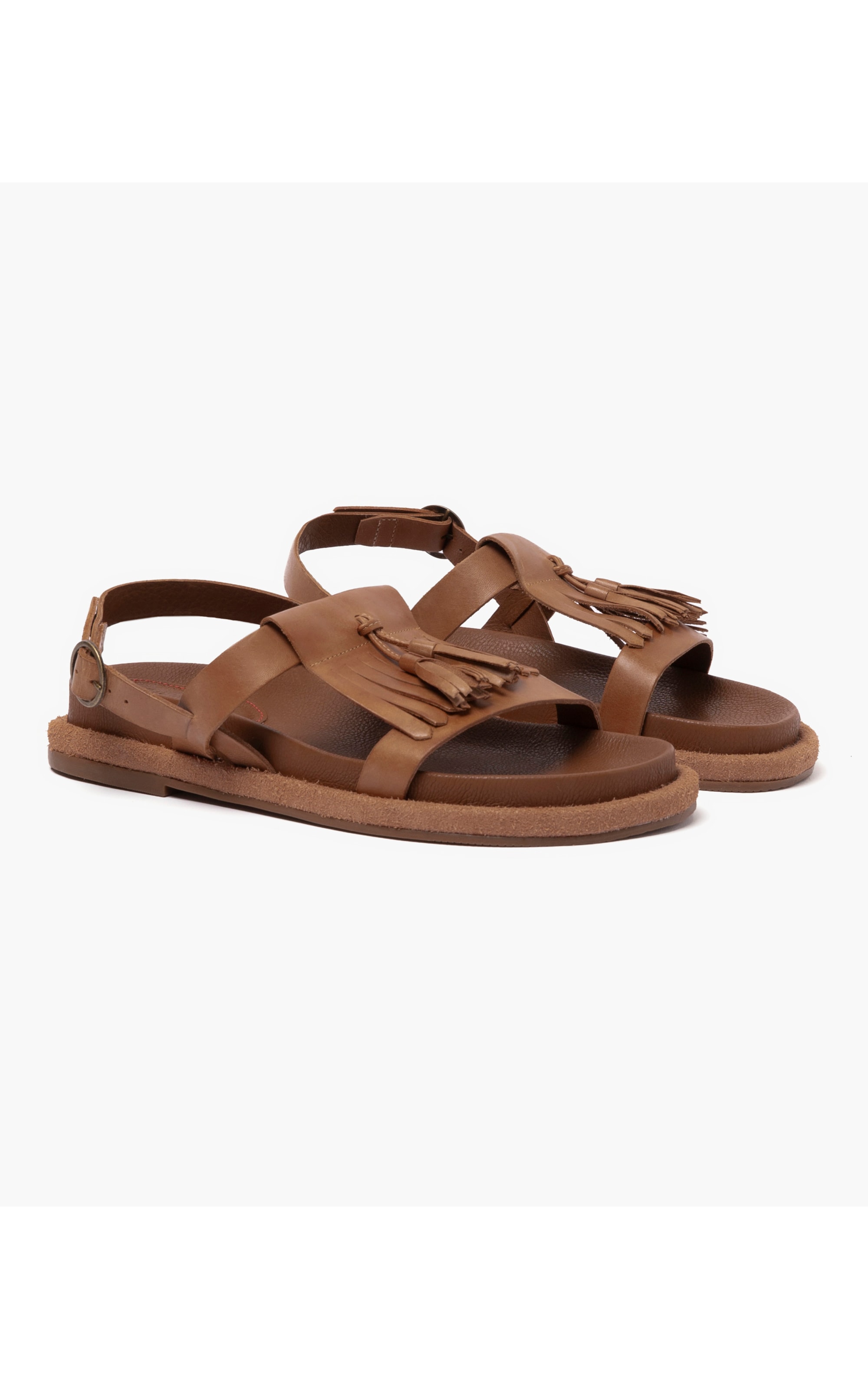 Flat Fringe Camel