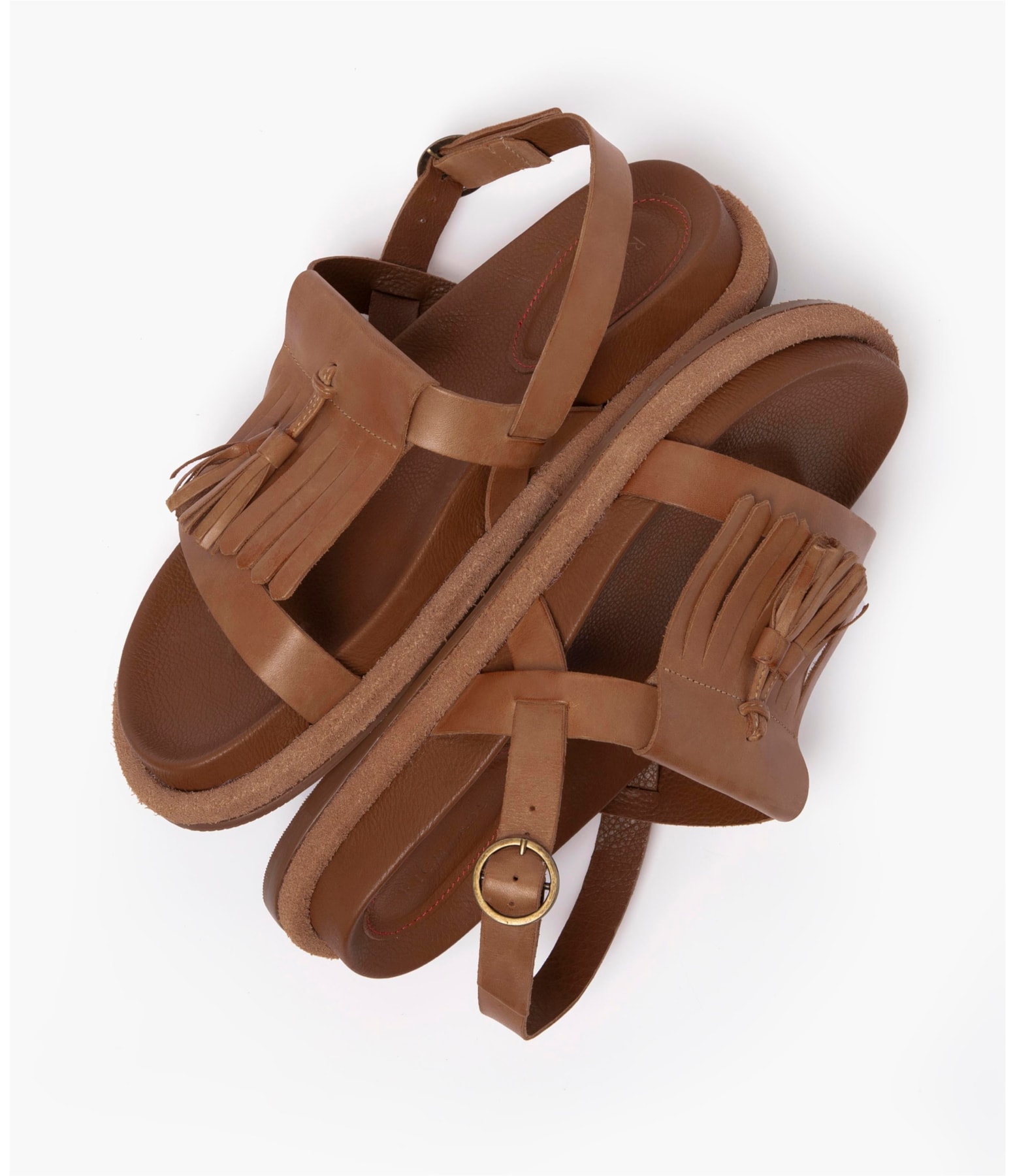Flat Fringe Camel