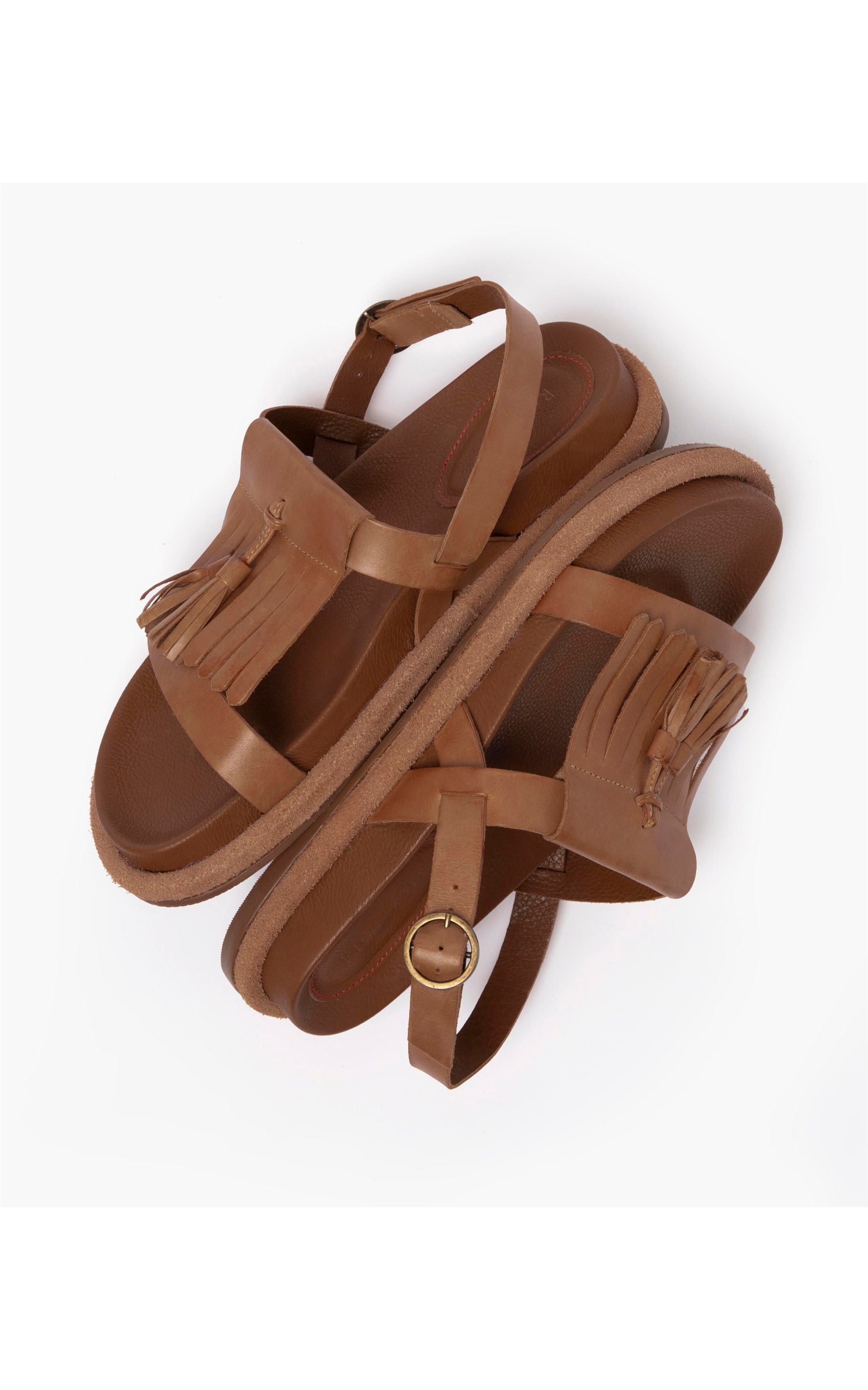 Flat Fringe Camel