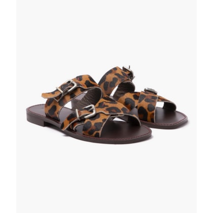 Flat Lapa Animal Caramelo