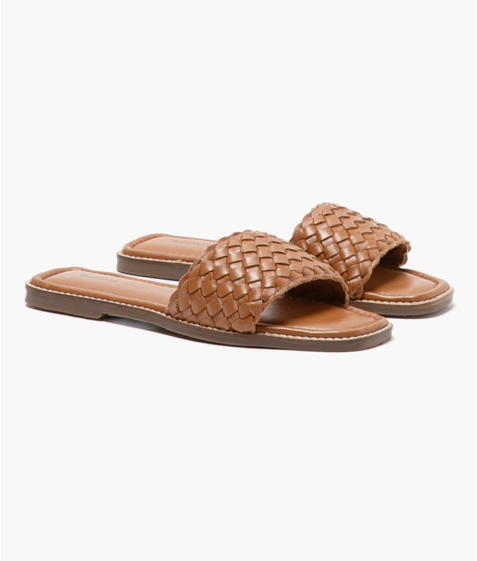 Flat Tresse Camel