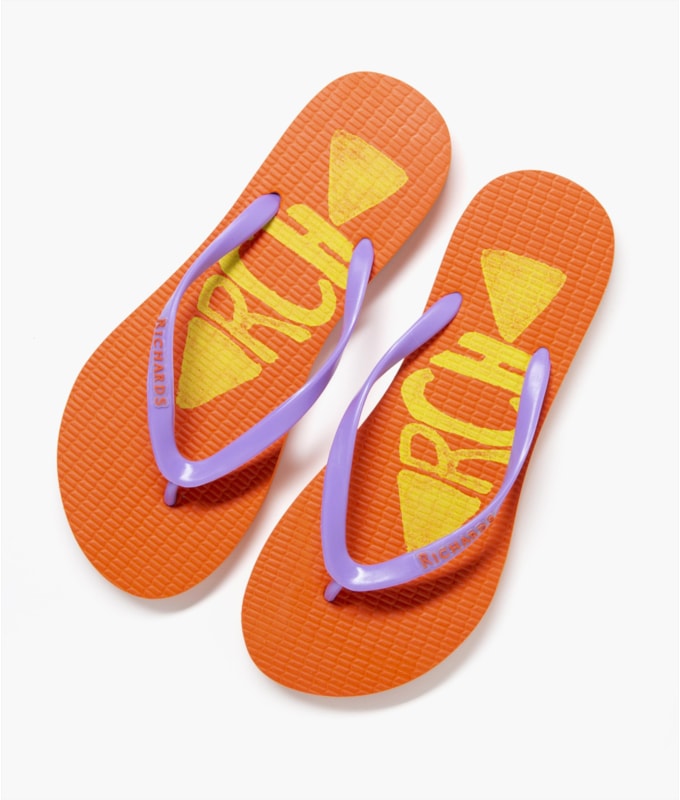 Flip Flop Rch Peixe Laranja