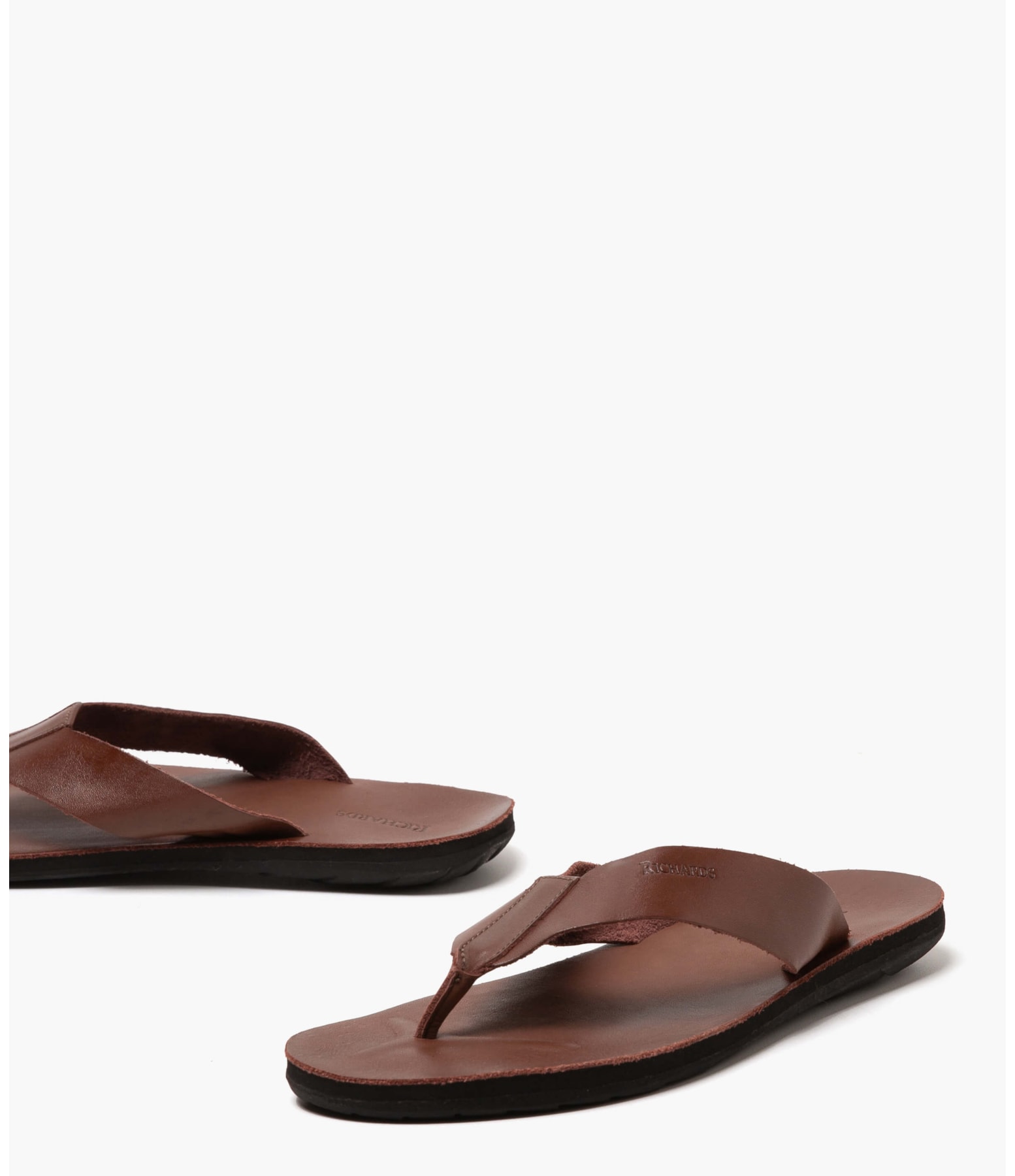 Flipflop Rustic Leather Richards Marrom