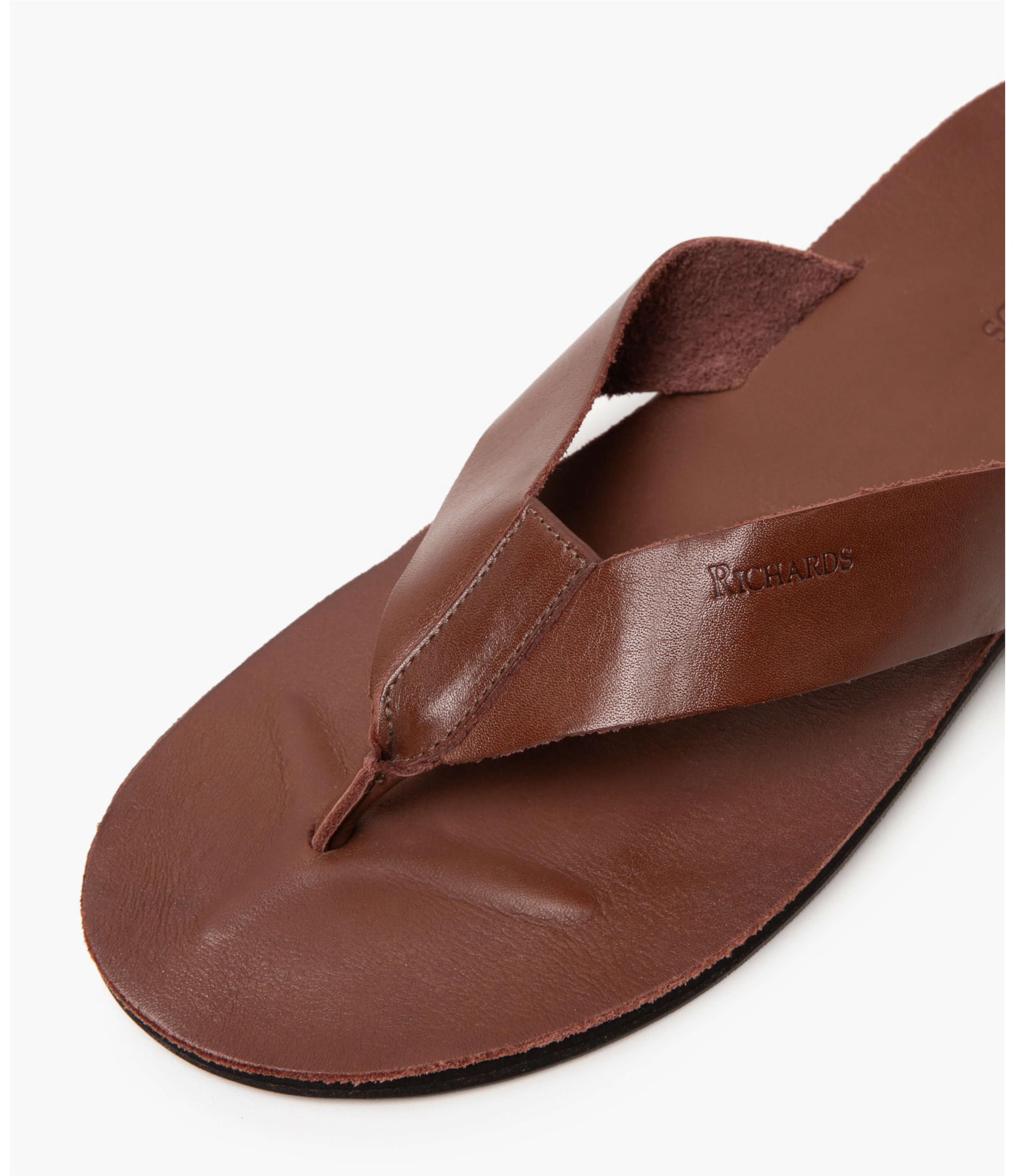 Flipflop Rustic Leather Richards Marrom