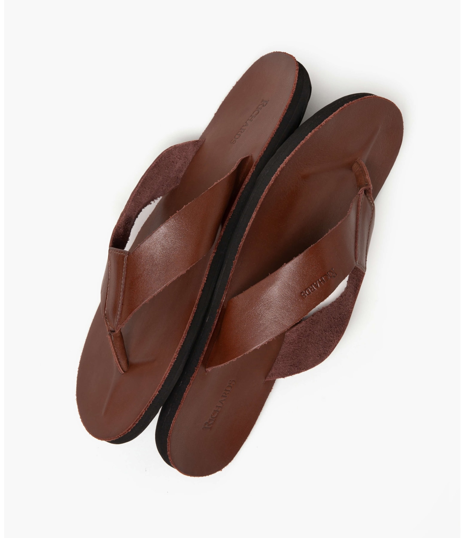 Flipflop Rustic Leather Richards Marrom