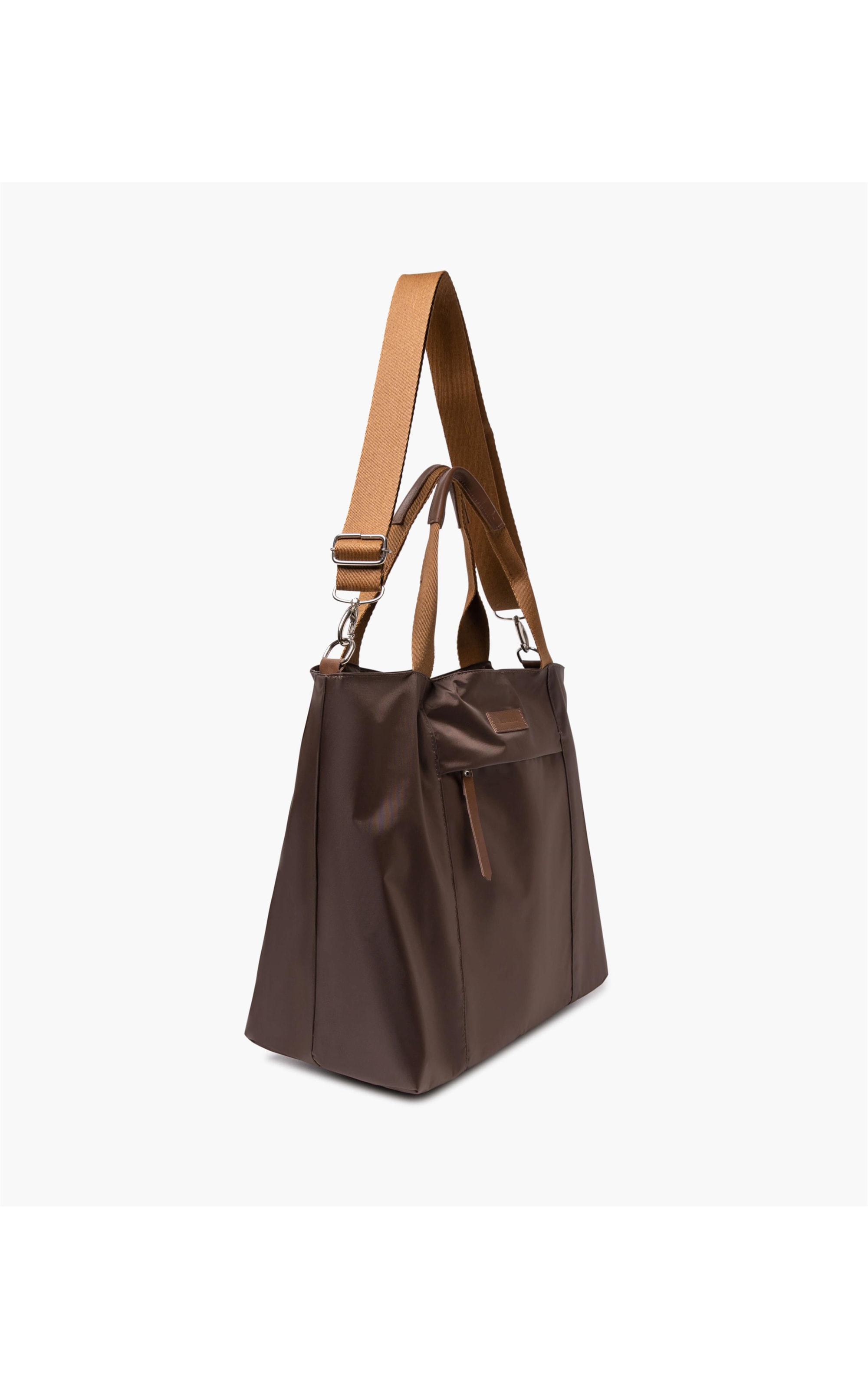 Handbag Nylon Rch Marrom