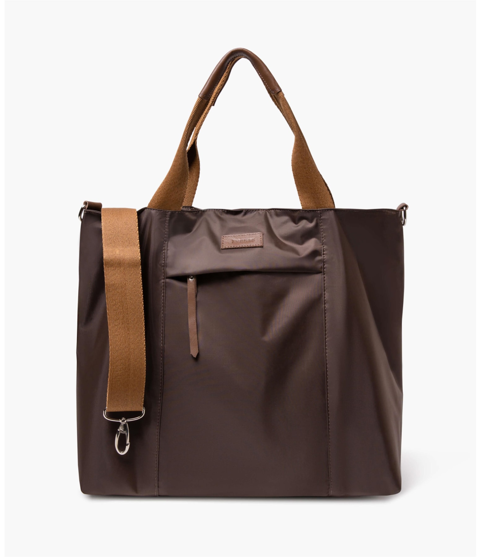 Handbag Nylon Rch Marrom