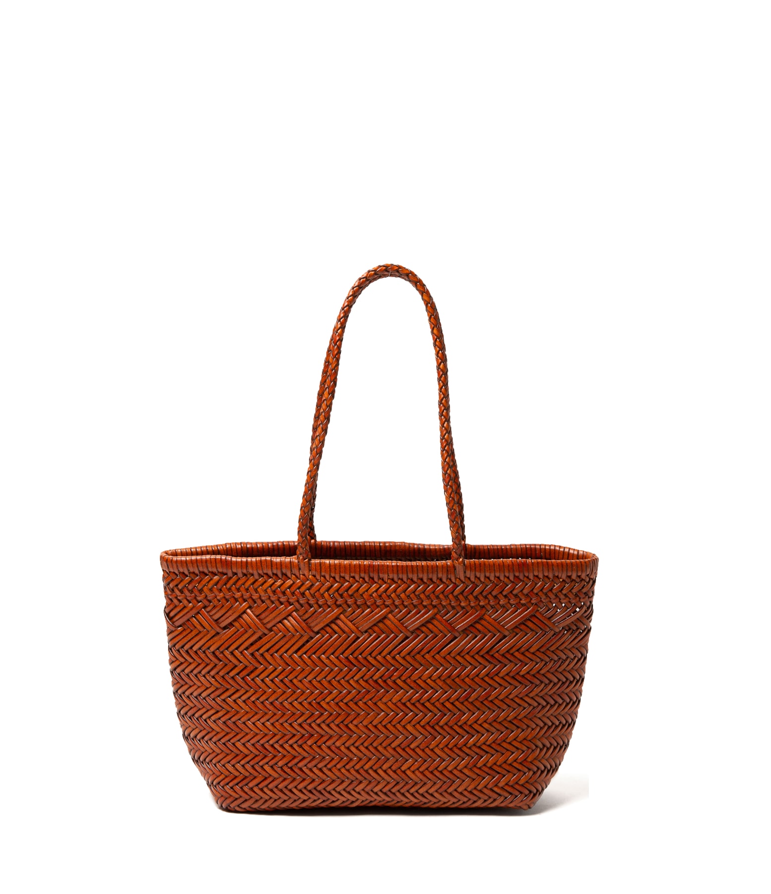 Handbag Woven Chic Caramelo