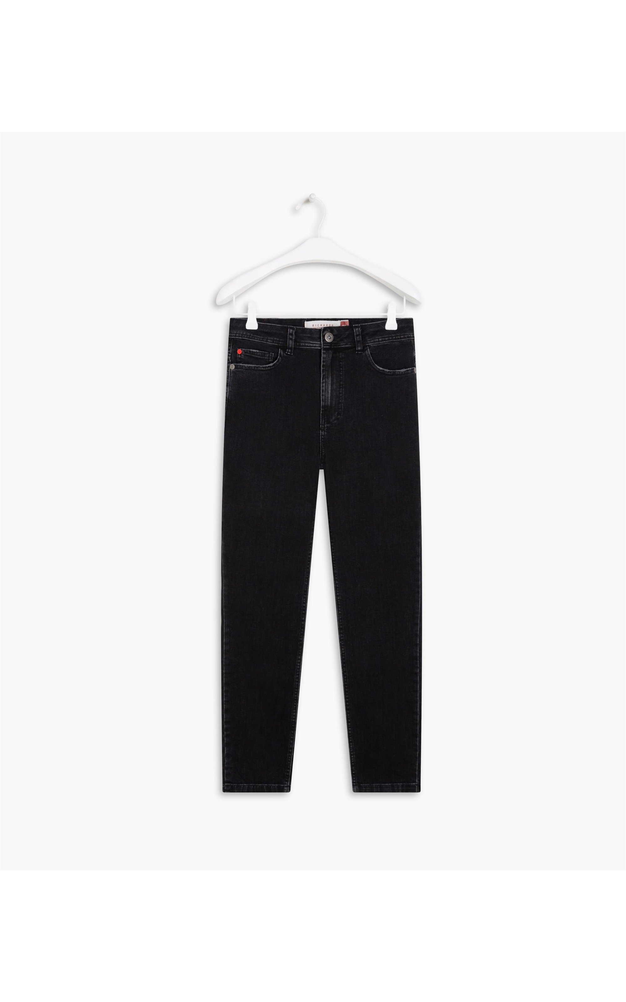 Intense Black (Higher Skinny) Five Pockets 1744-Lav.Black C/ Rebolo