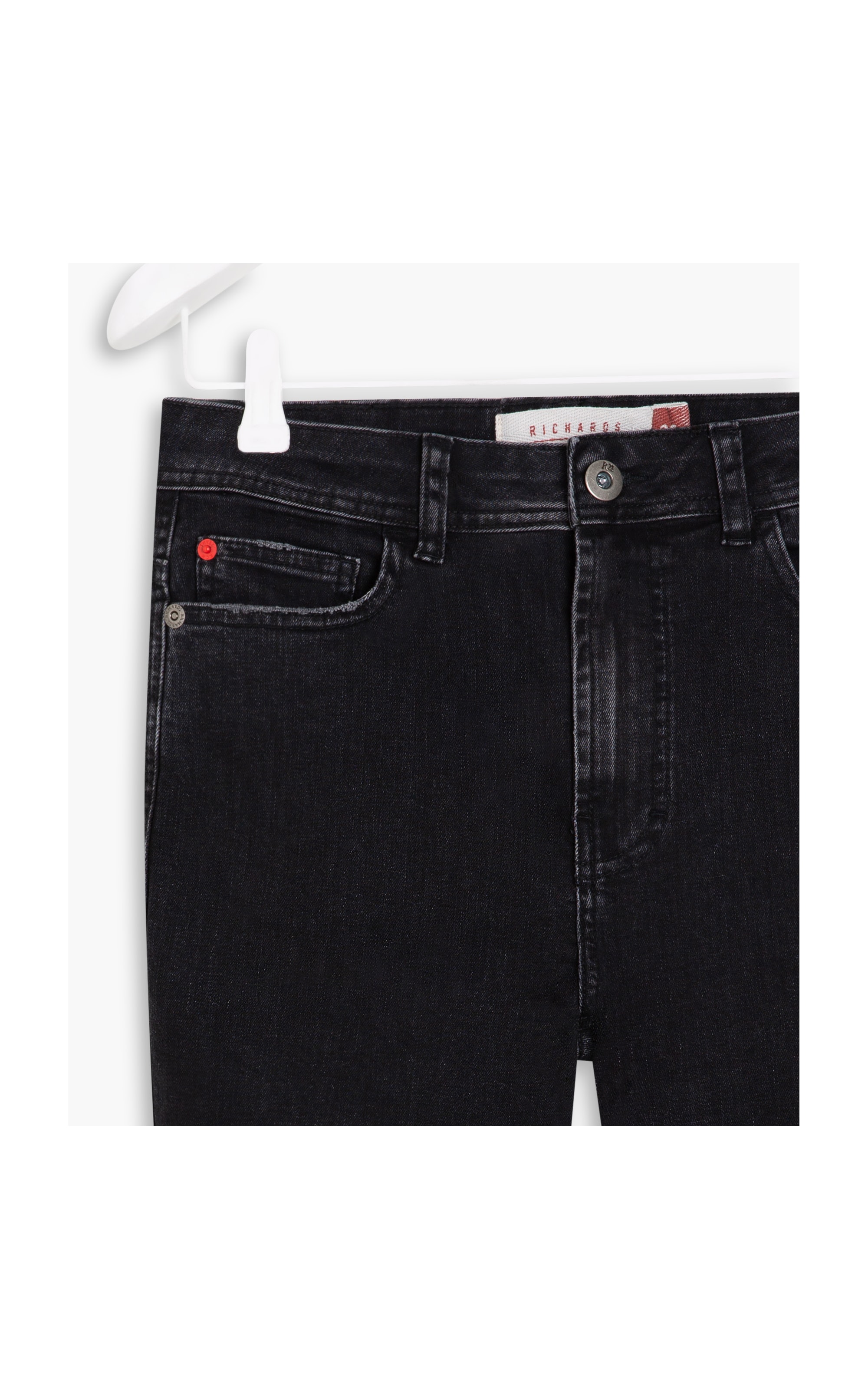 Intense Black (Higher Skinny) Five Pockets 1744-Lav.Black C/ Rebolo