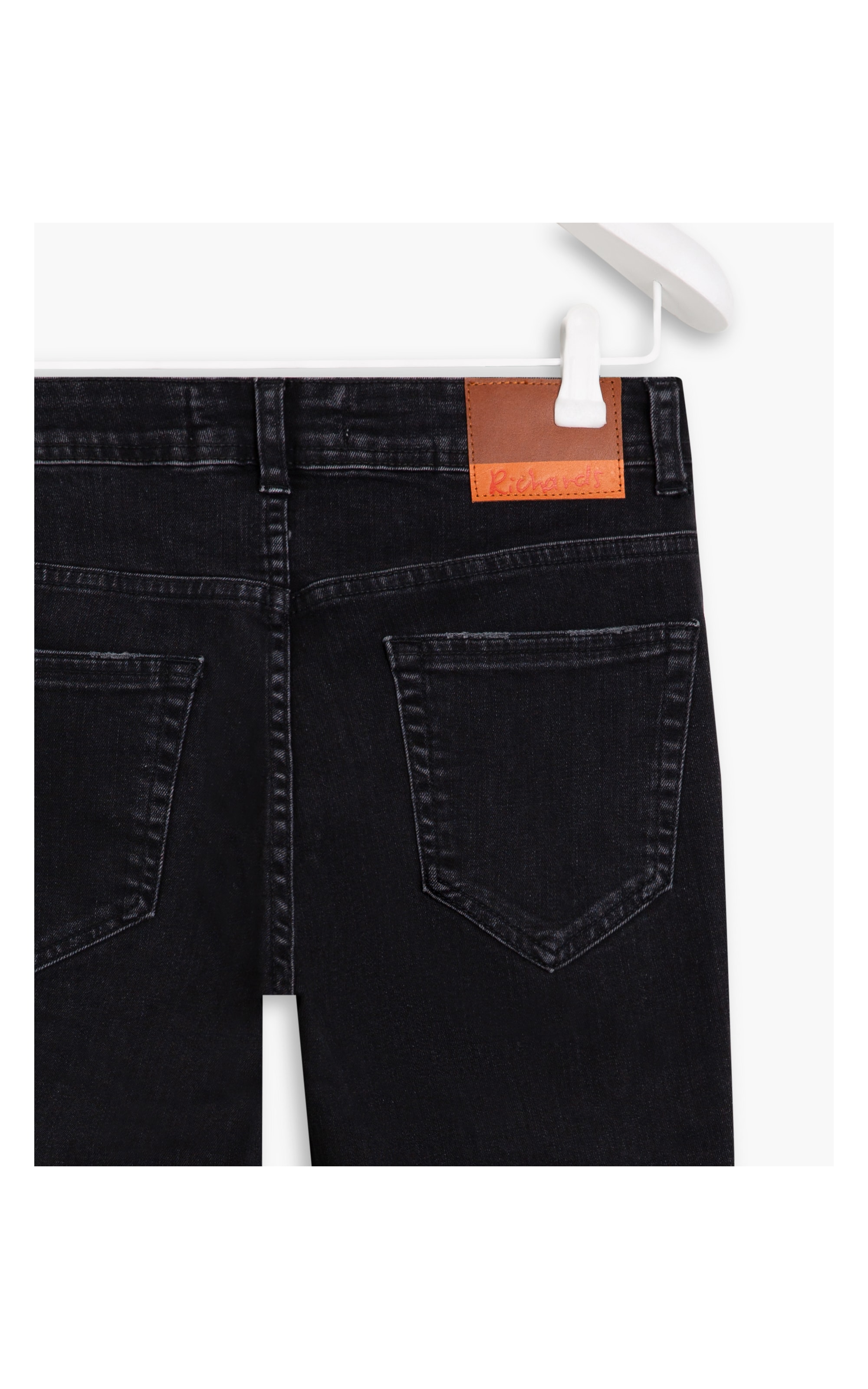 Intense Black (Higher Skinny) Five Pockets 1744-Lav.Black C/ Rebolo