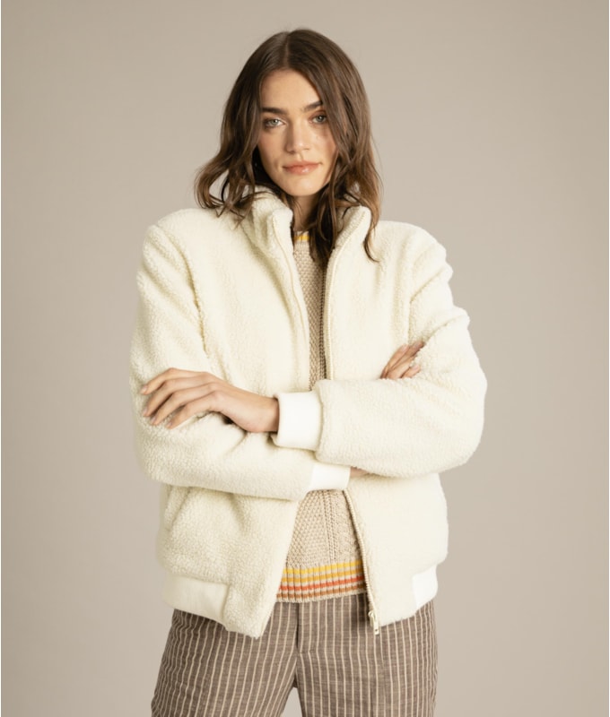 Jaqueta Atlas Sherpa Off White