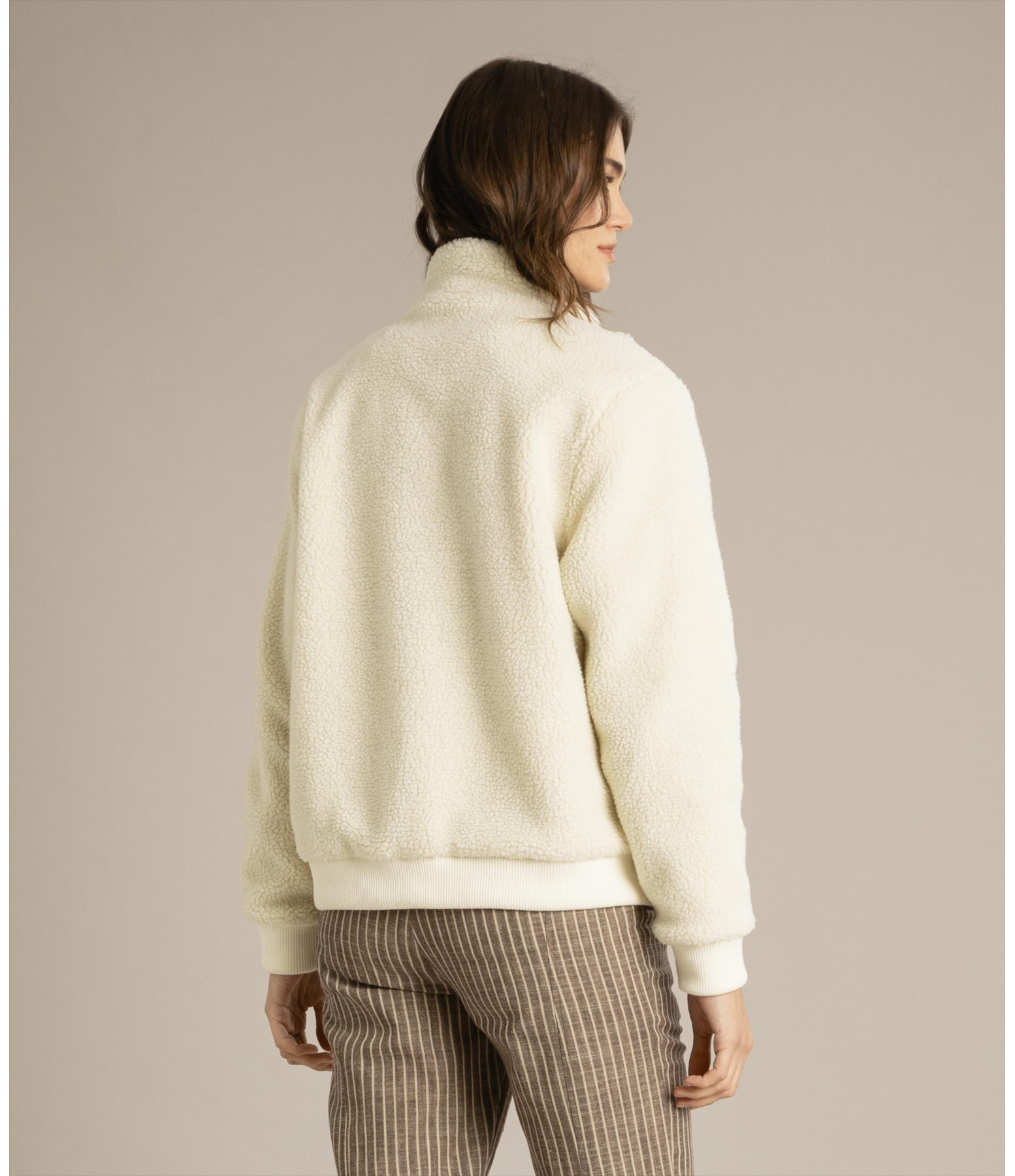 Jaqueta Atlas Sherpa Off White