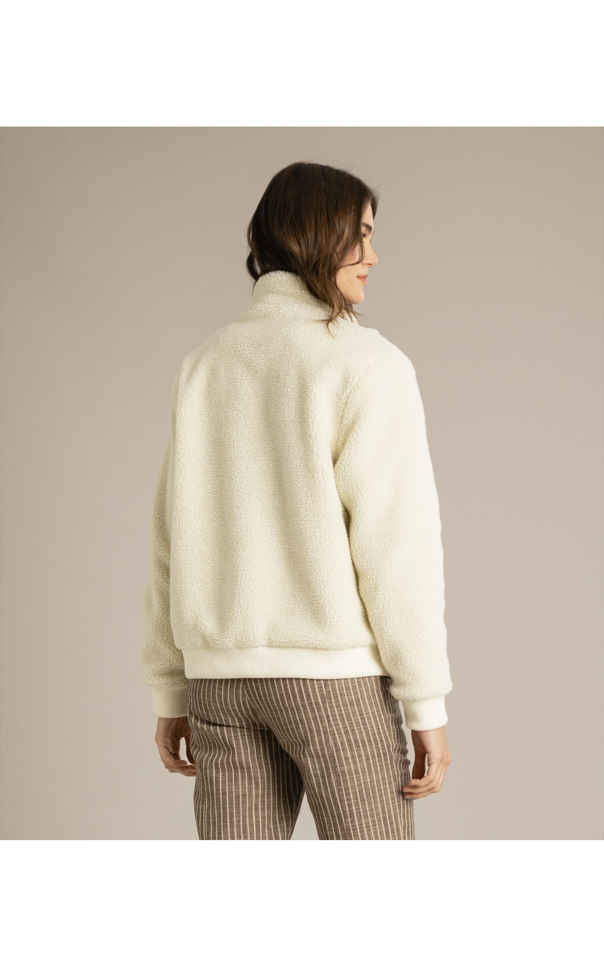Jaqueta Atlas Sherpa Off White
