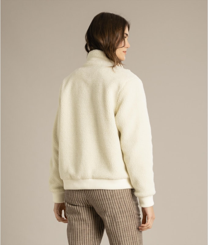 Jaqueta Atlas Sherpa Off White