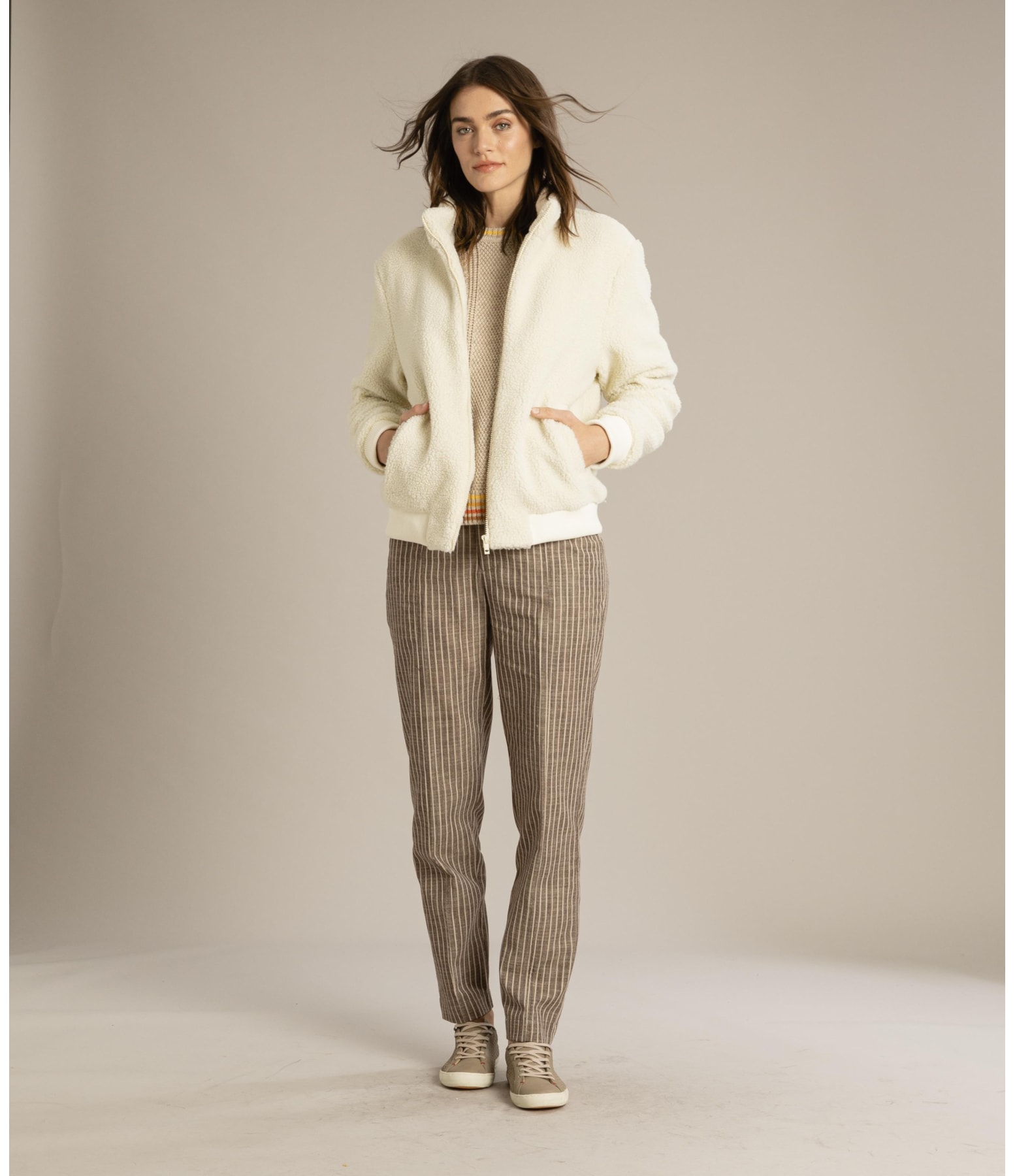Jaqueta Atlas Sherpa Off White