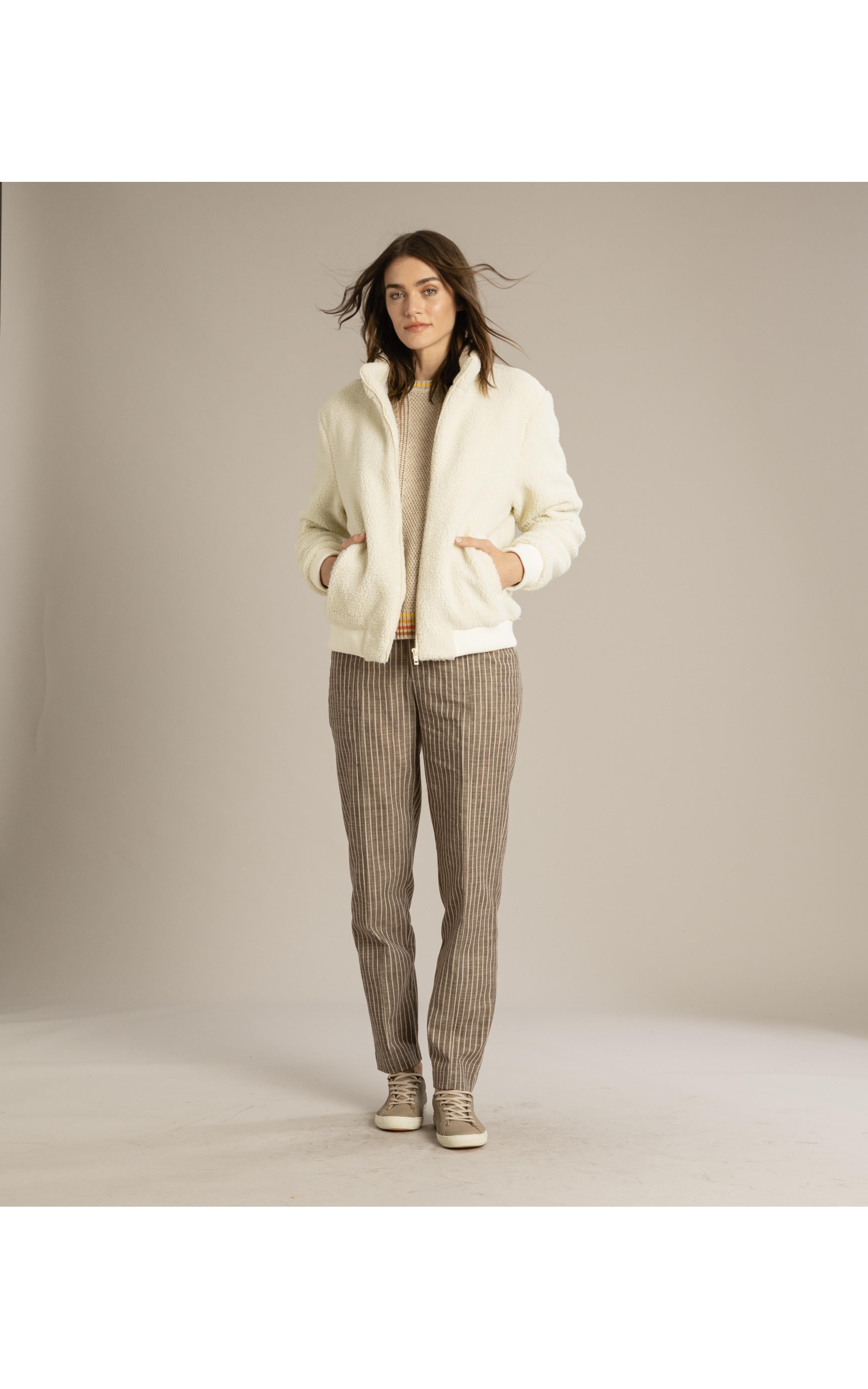 Jaqueta Atlas Sherpa Off White