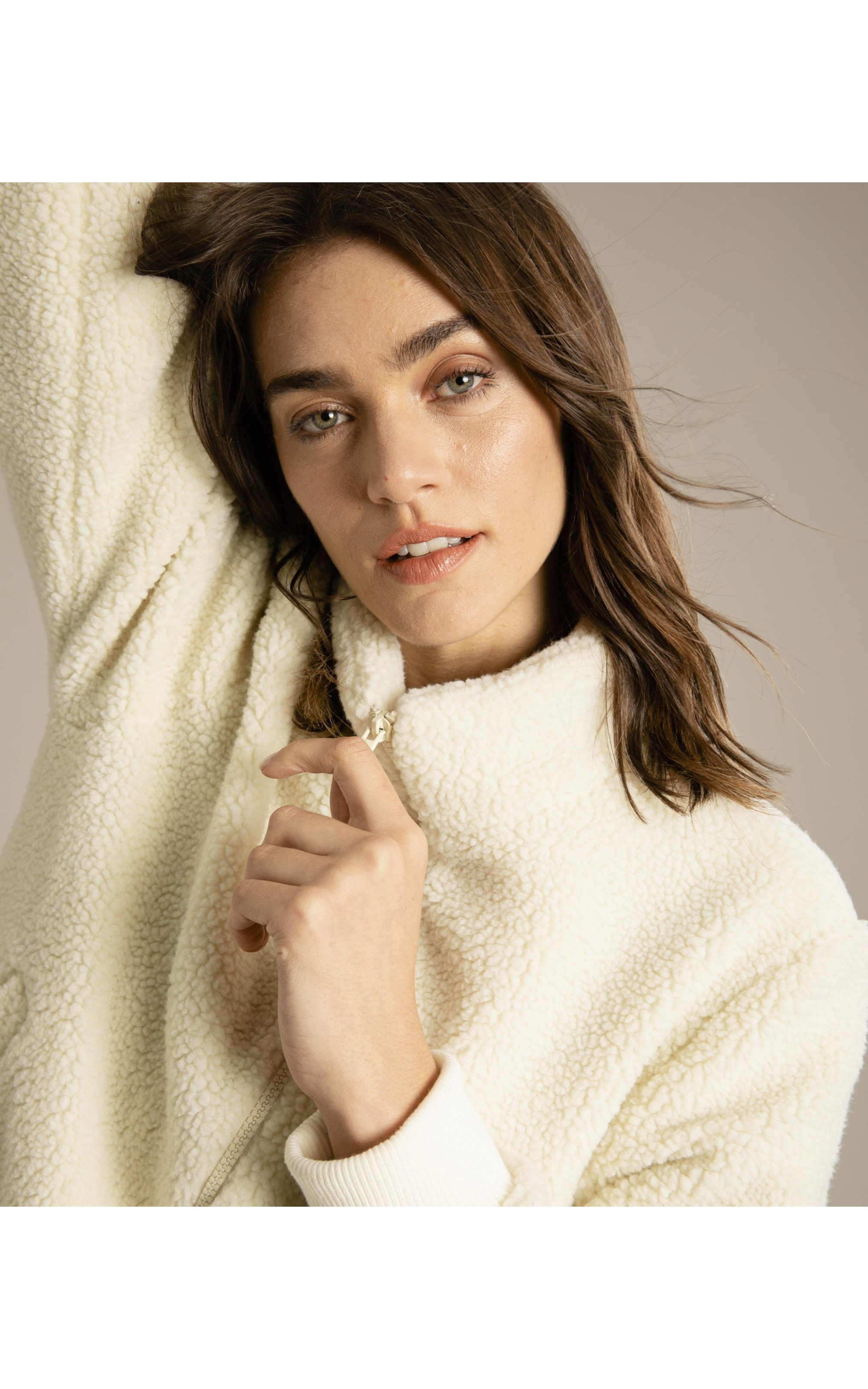 Jaqueta Atlas Sherpa Off White