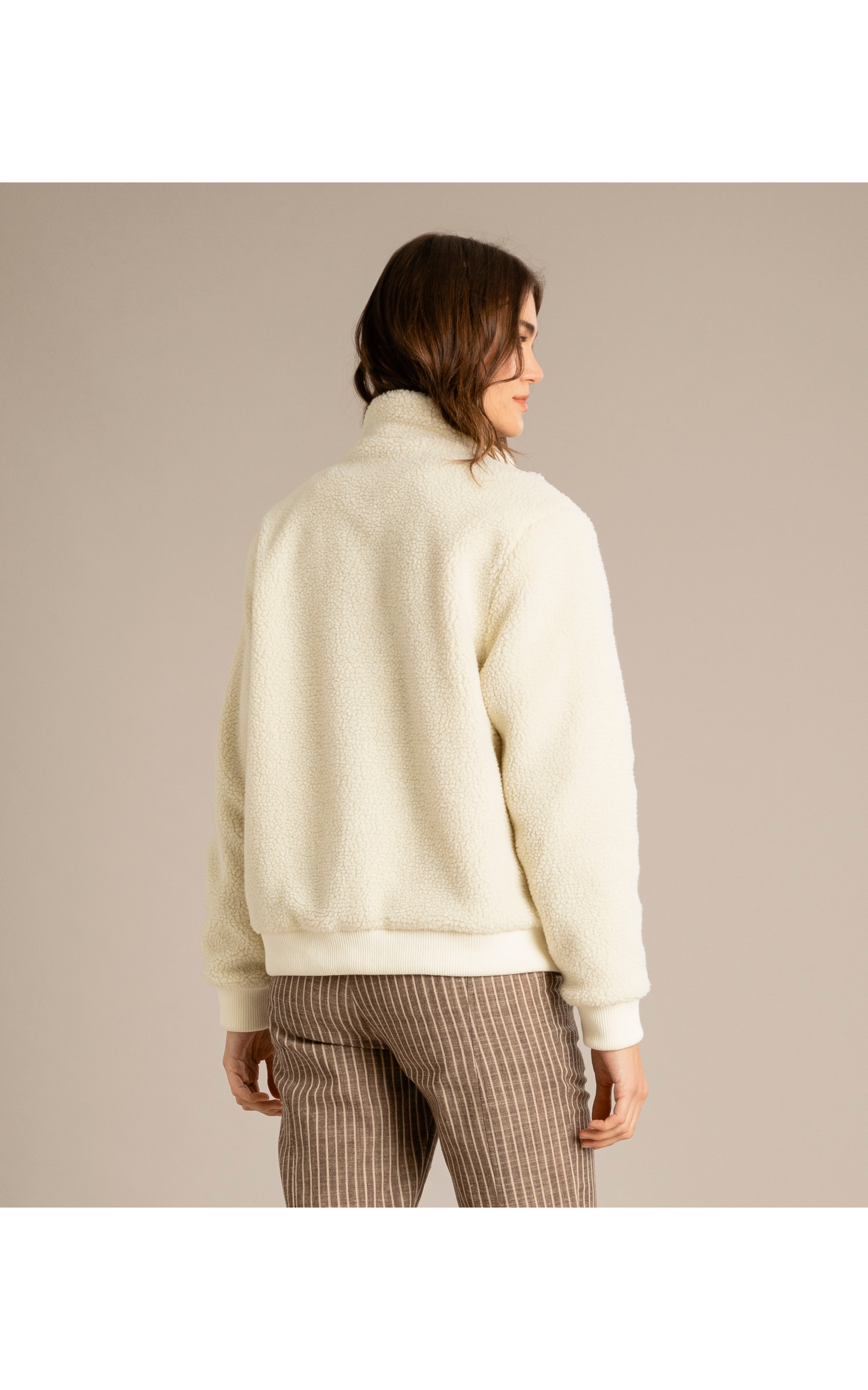 Jaqueta Atlas Sherpa Off White