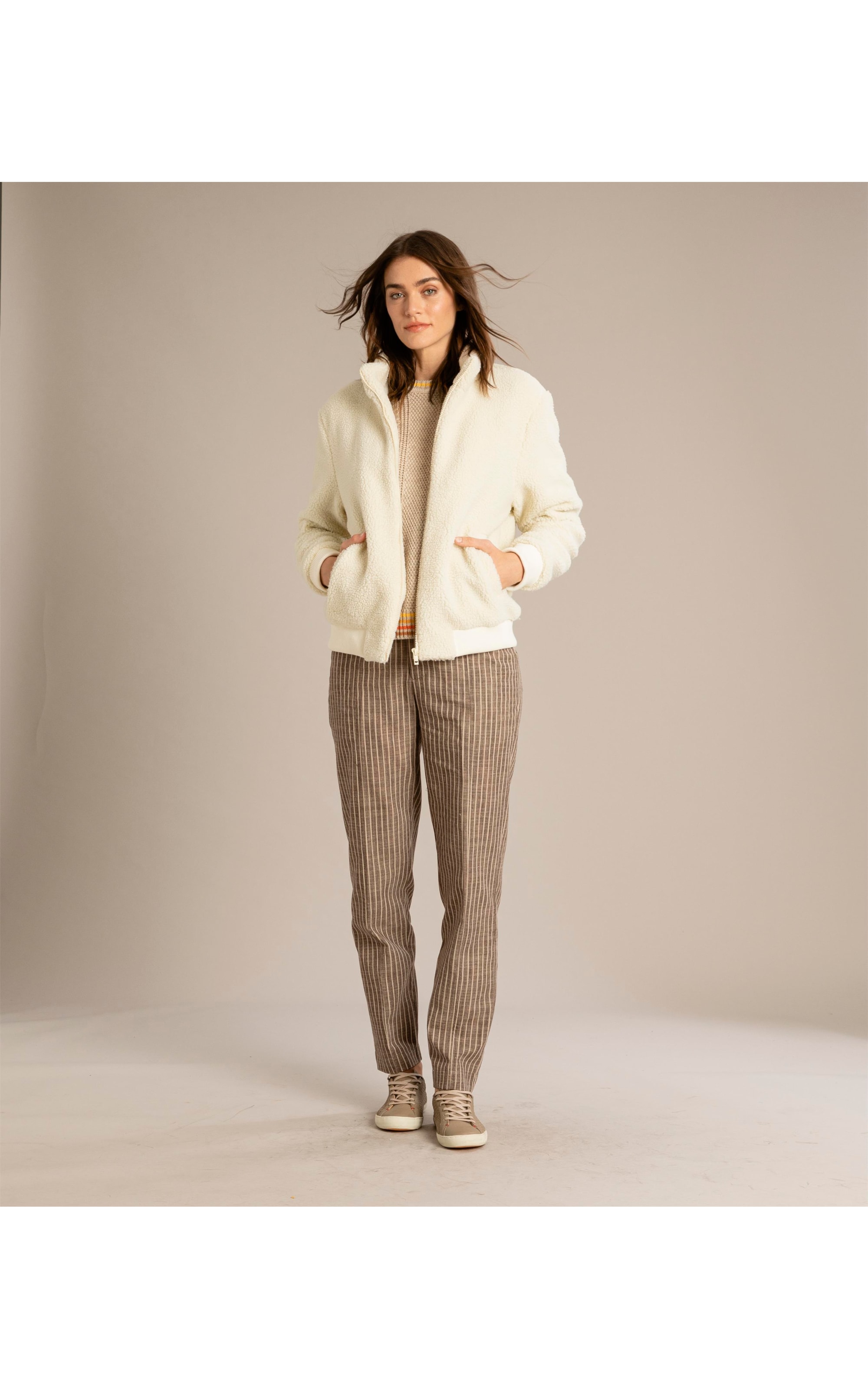 Jaqueta Atlas Sherpa Off White