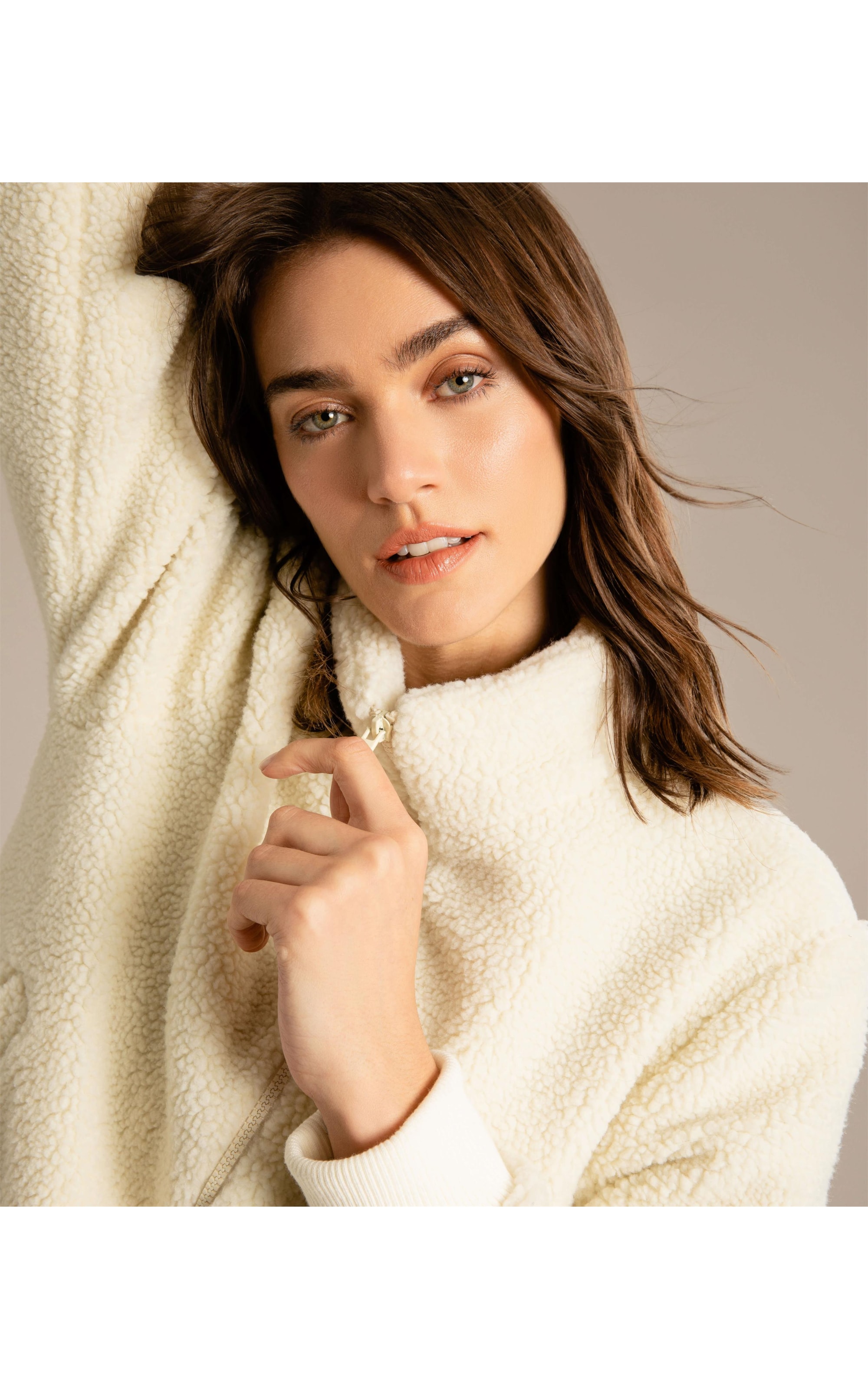 Jaqueta Atlas Sherpa Off White