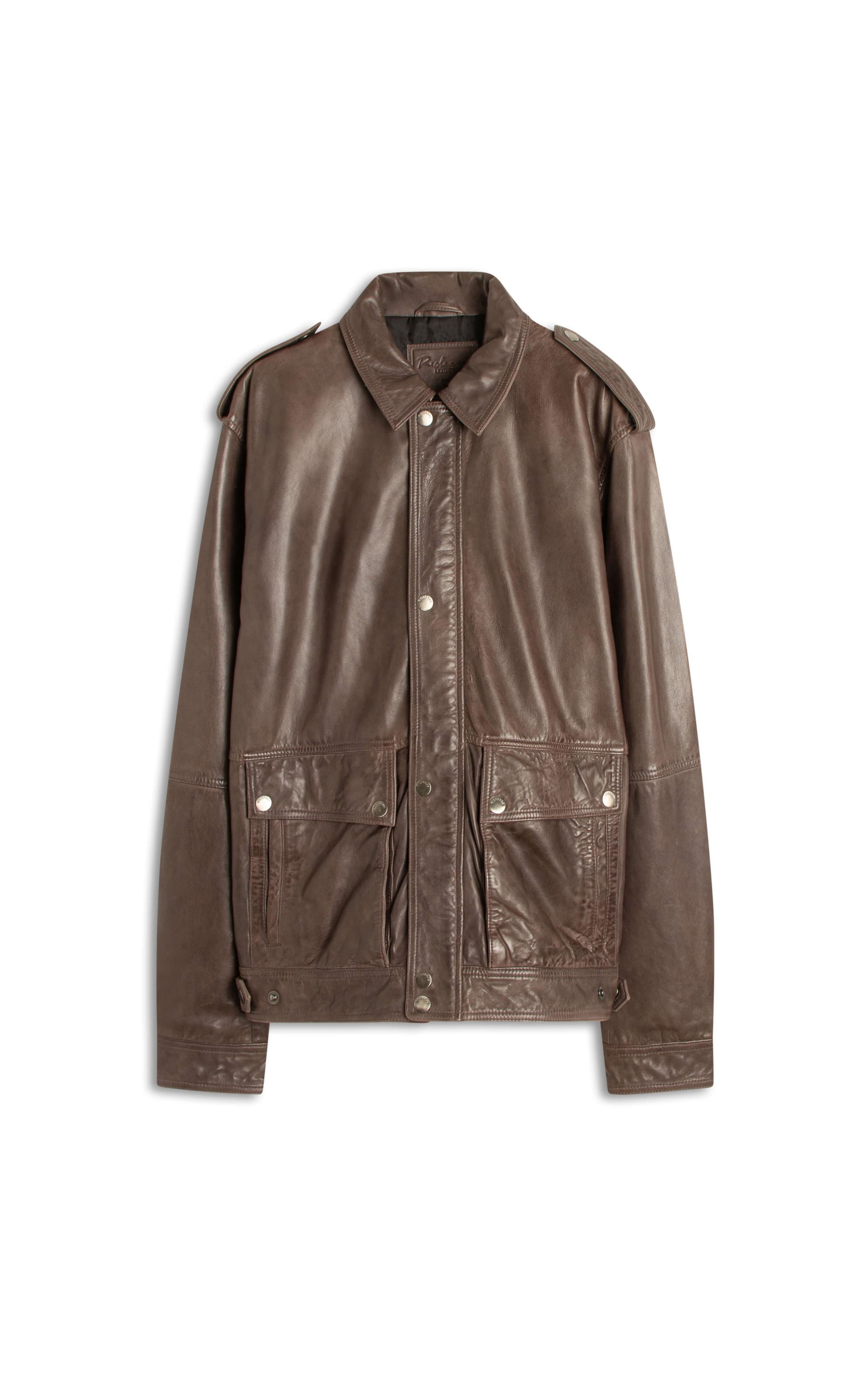 Jaqueta Biker Leather  Grafite