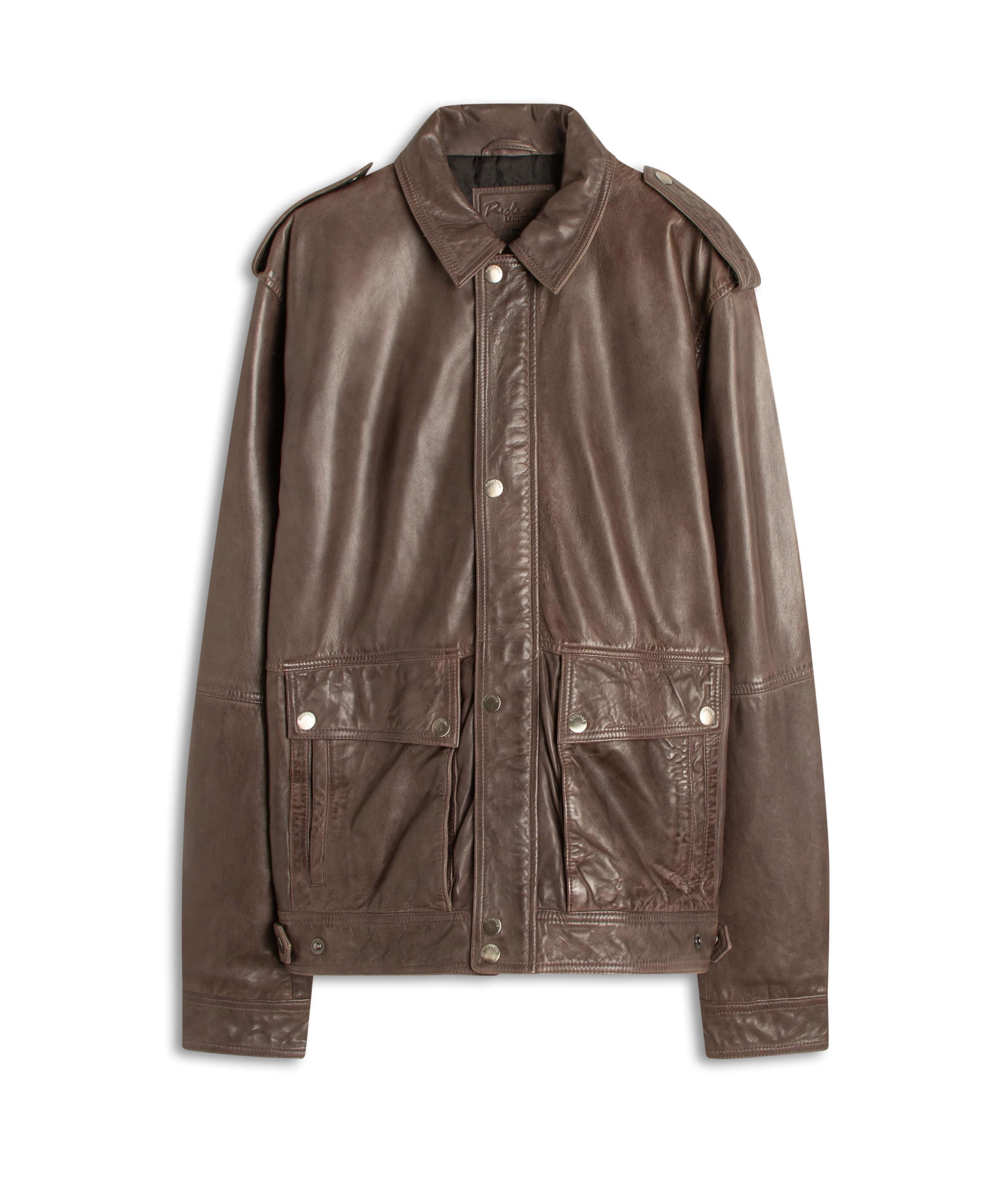 Jaqueta Vegan Leather Aviator Cafe